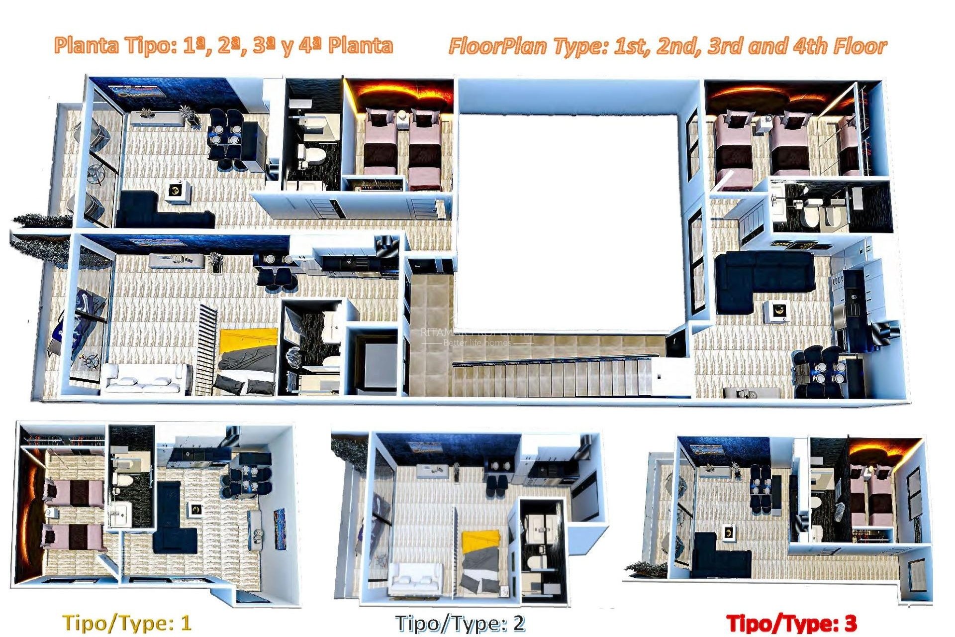 Neubau - Wohnung - Torrevieja - Centro