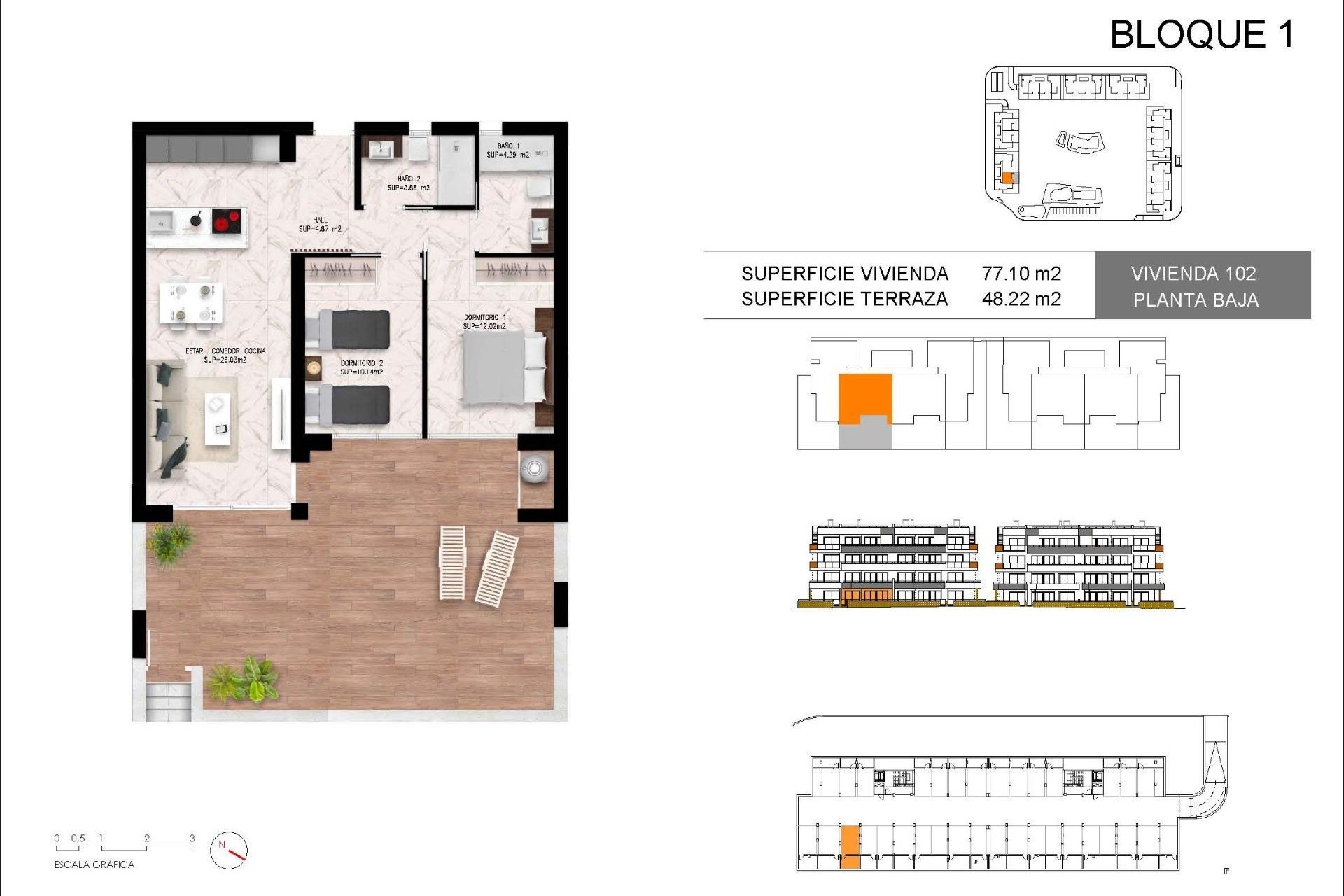 Neubau - Wohnung - Torrevieja - La Siesta