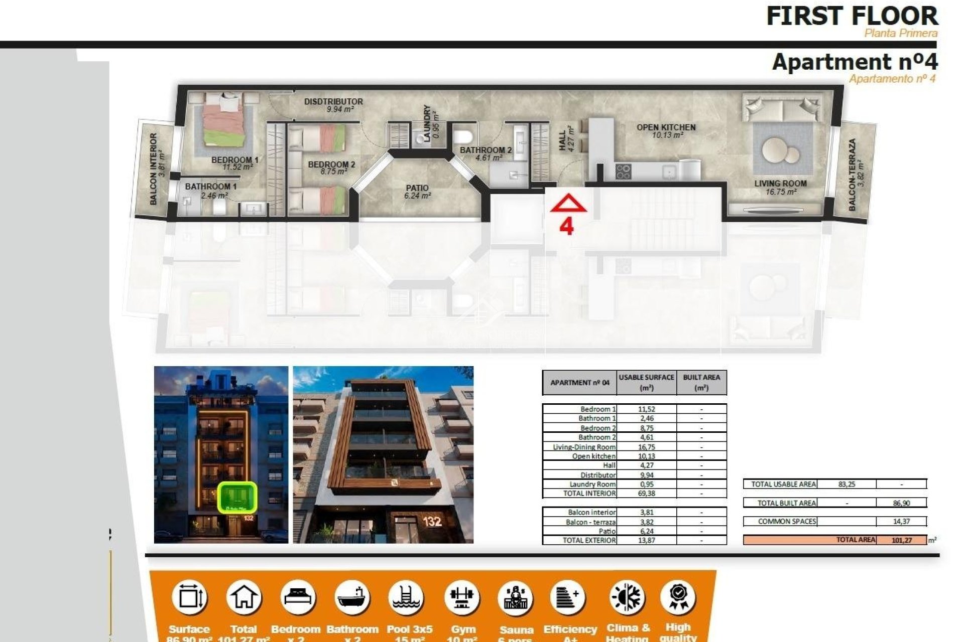 Neubau - Wohnung - Torrevieja - Playa de El Cura