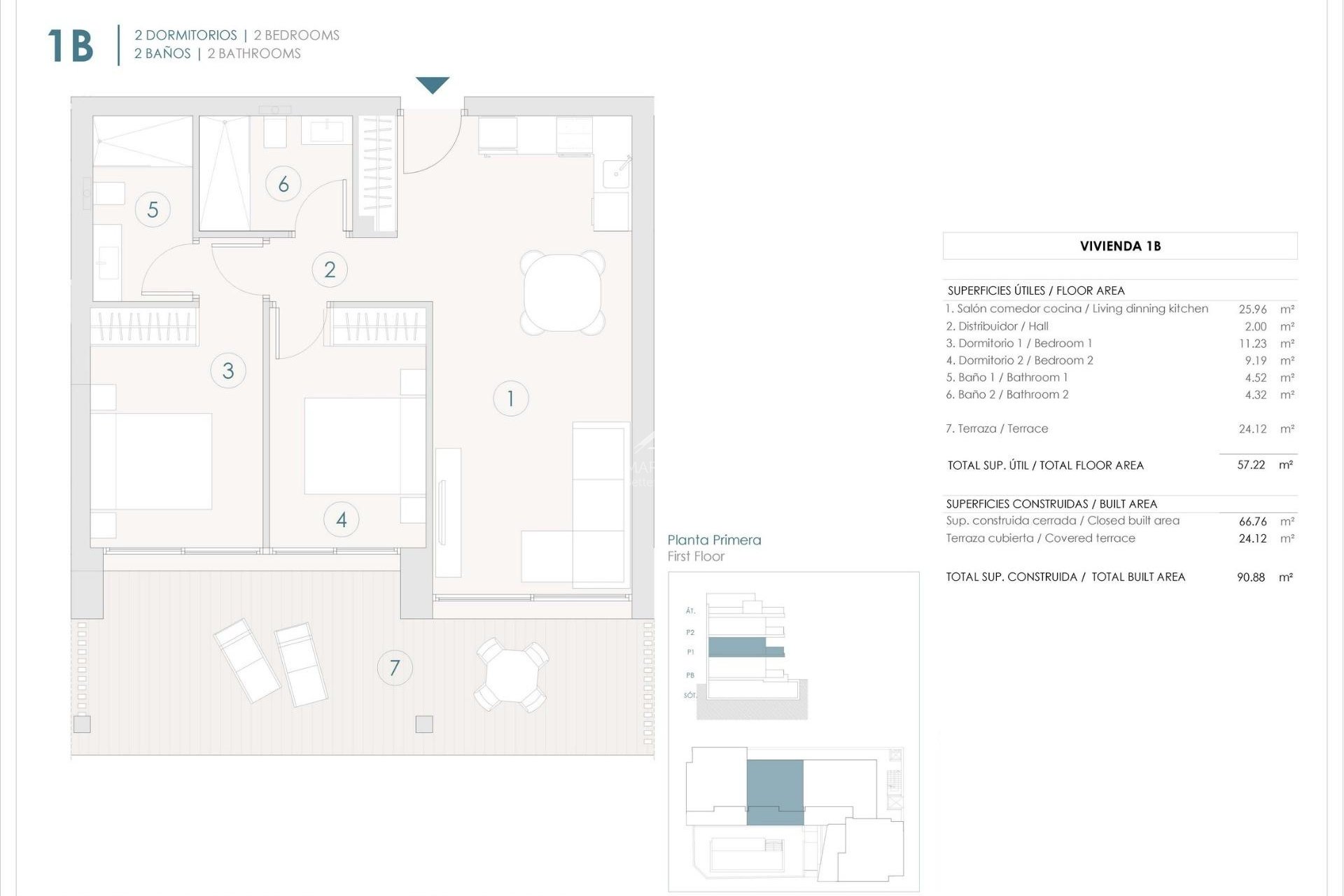 New build - Apartment - Benijófar - Pueblo