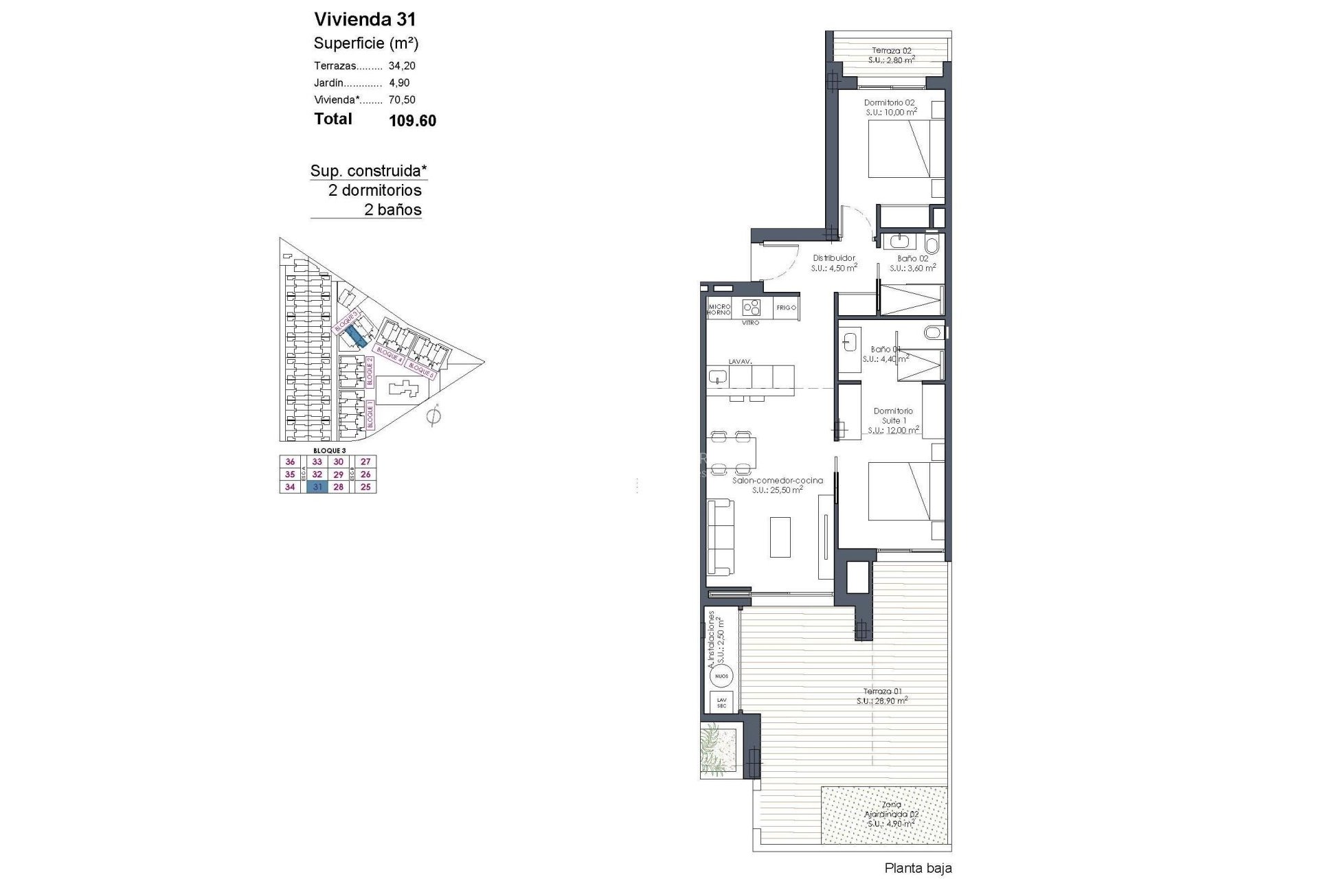 New build - Apartment - Los Alcázares - Serena Golf