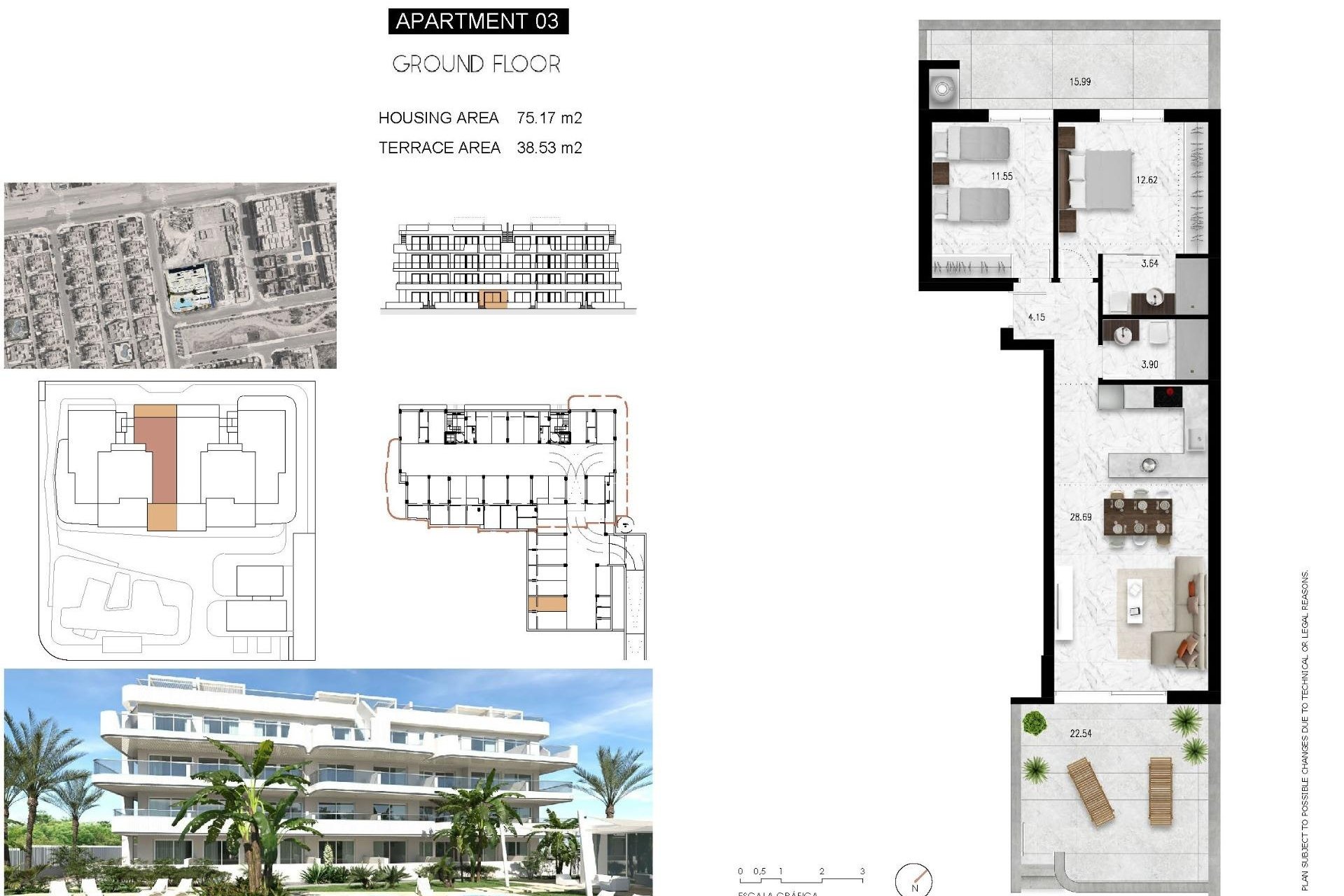 New build - Apartment - Orihuela Costa - Lomas De Cabo Roig