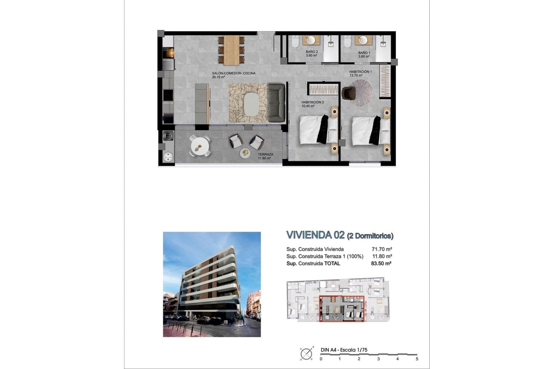 New build - Apartment - Santa Pola - pueblo