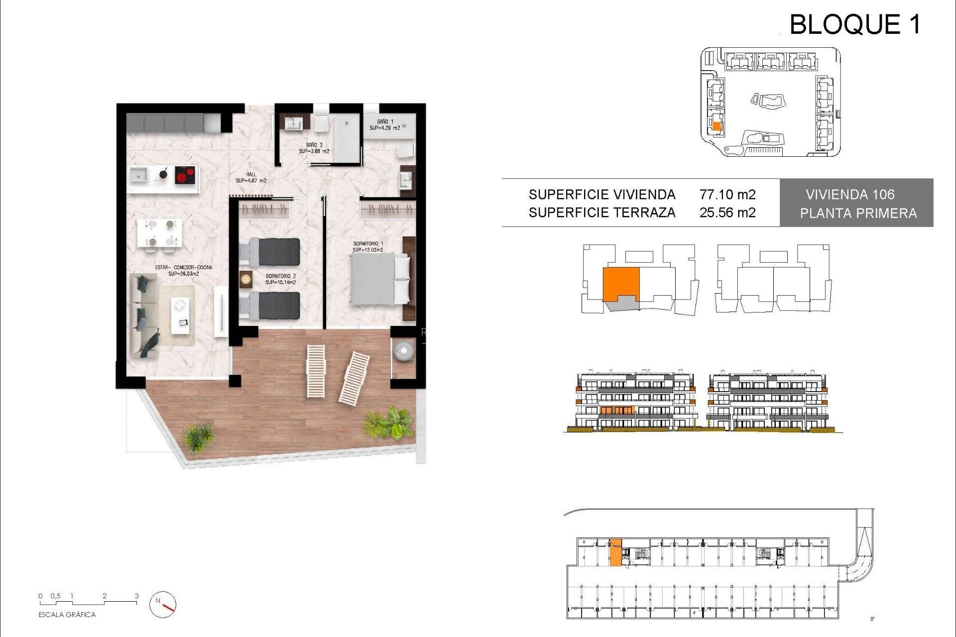 New build - Apartment - Torrevieja - La Siesta
