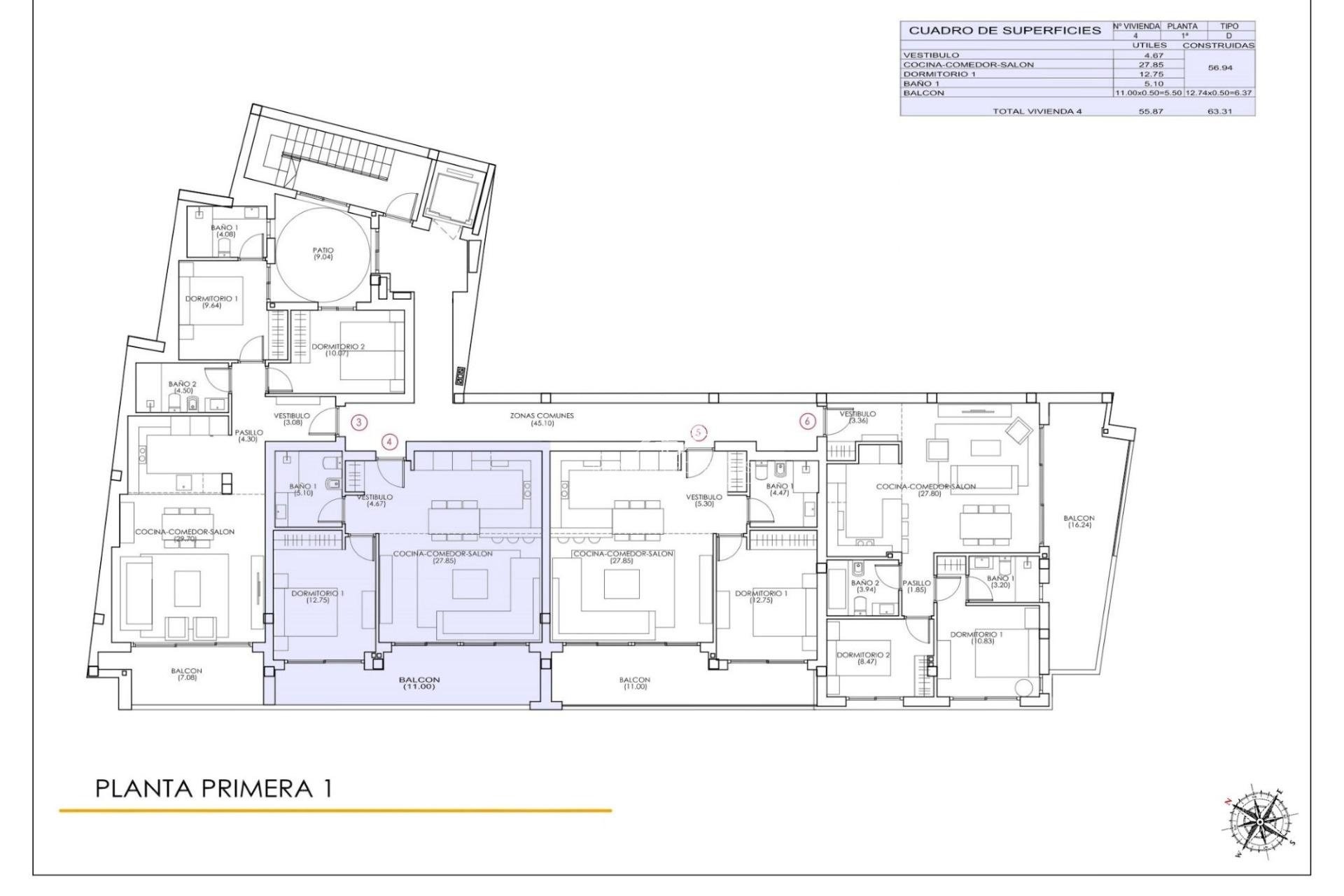 New build - Apartment - Torrevieja - Playa Del Cura