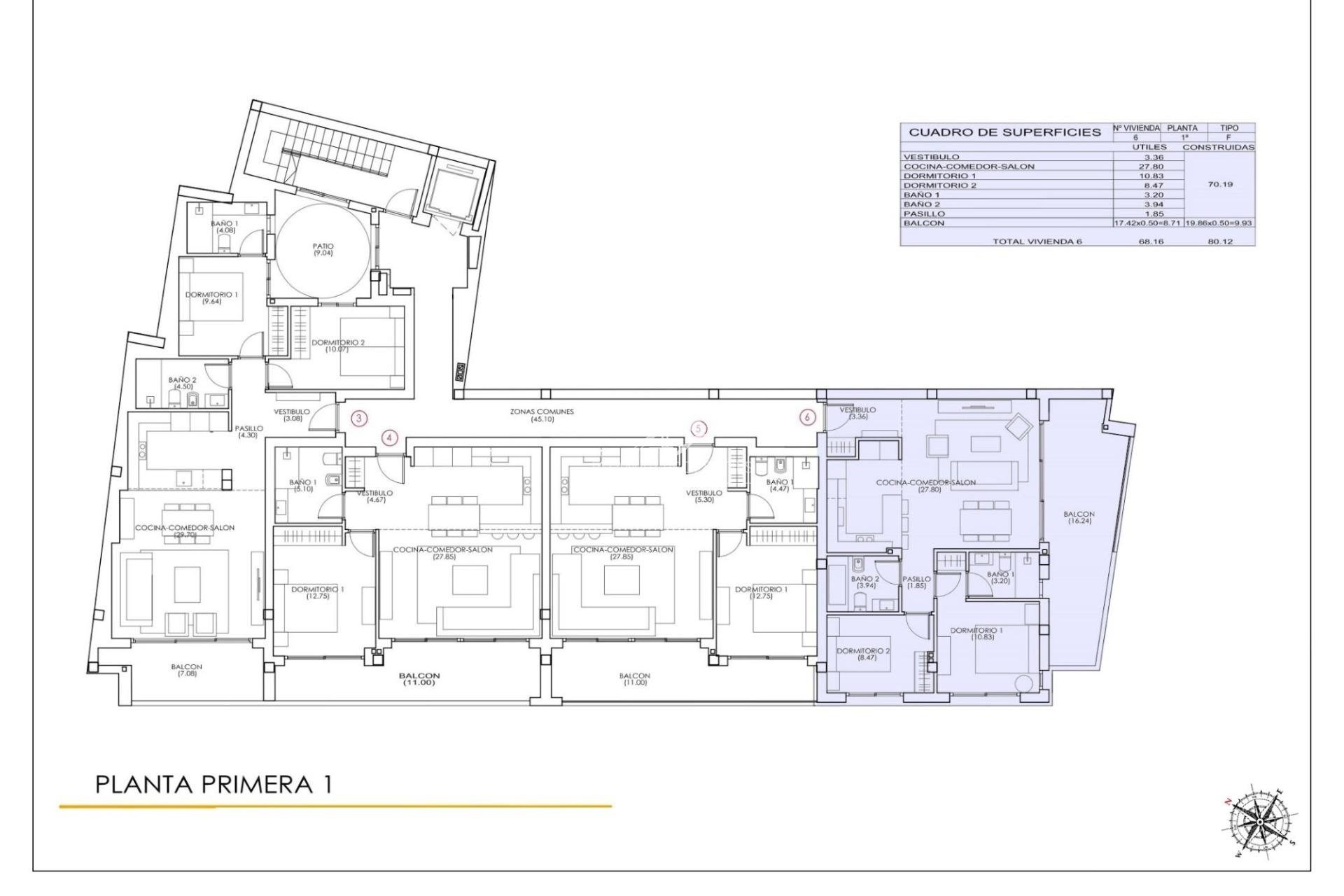 New build - Apartment - Torrevieja - Playa Del Cura