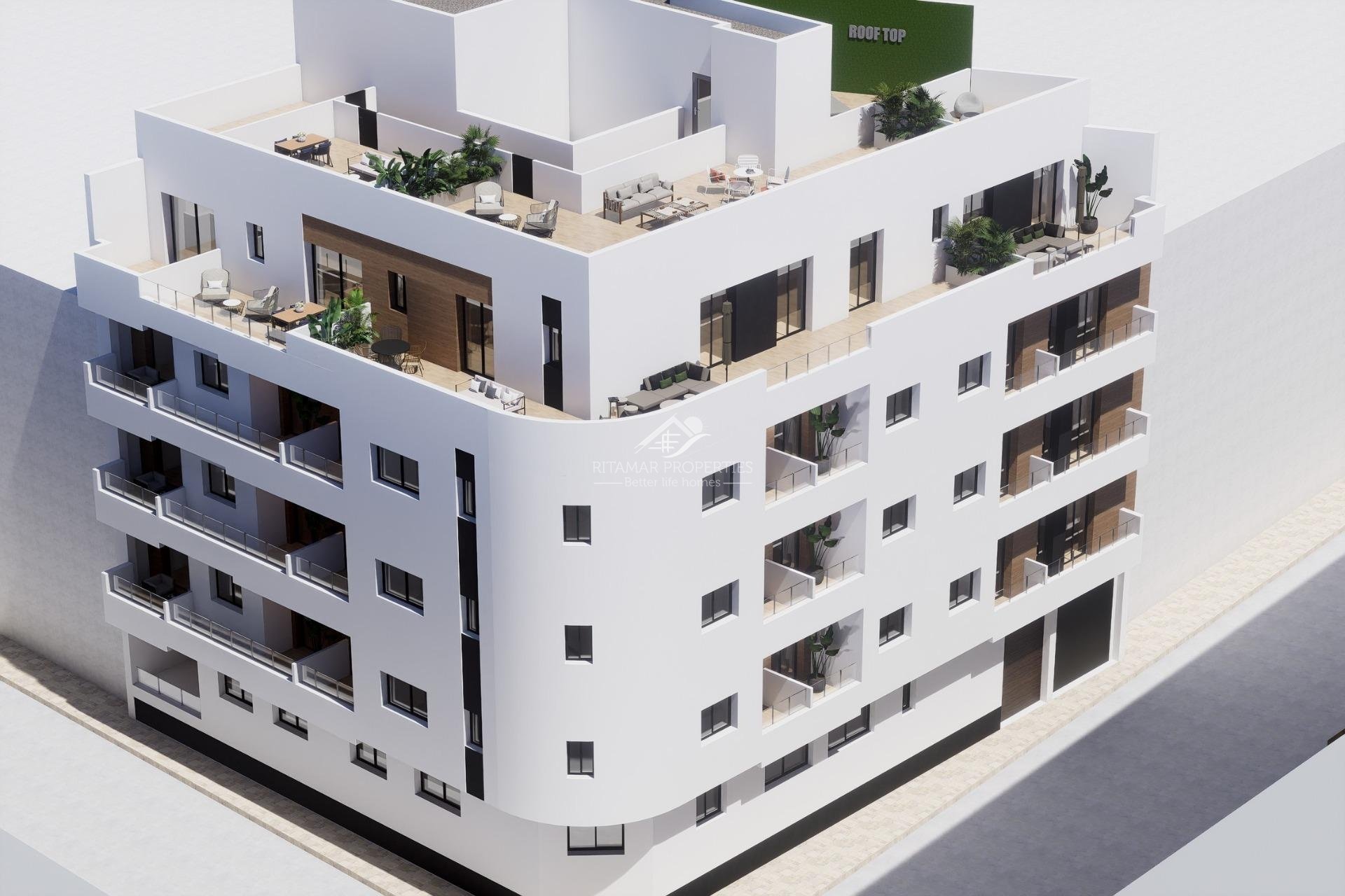 New build - Apartment - Torrevieja - pueblo