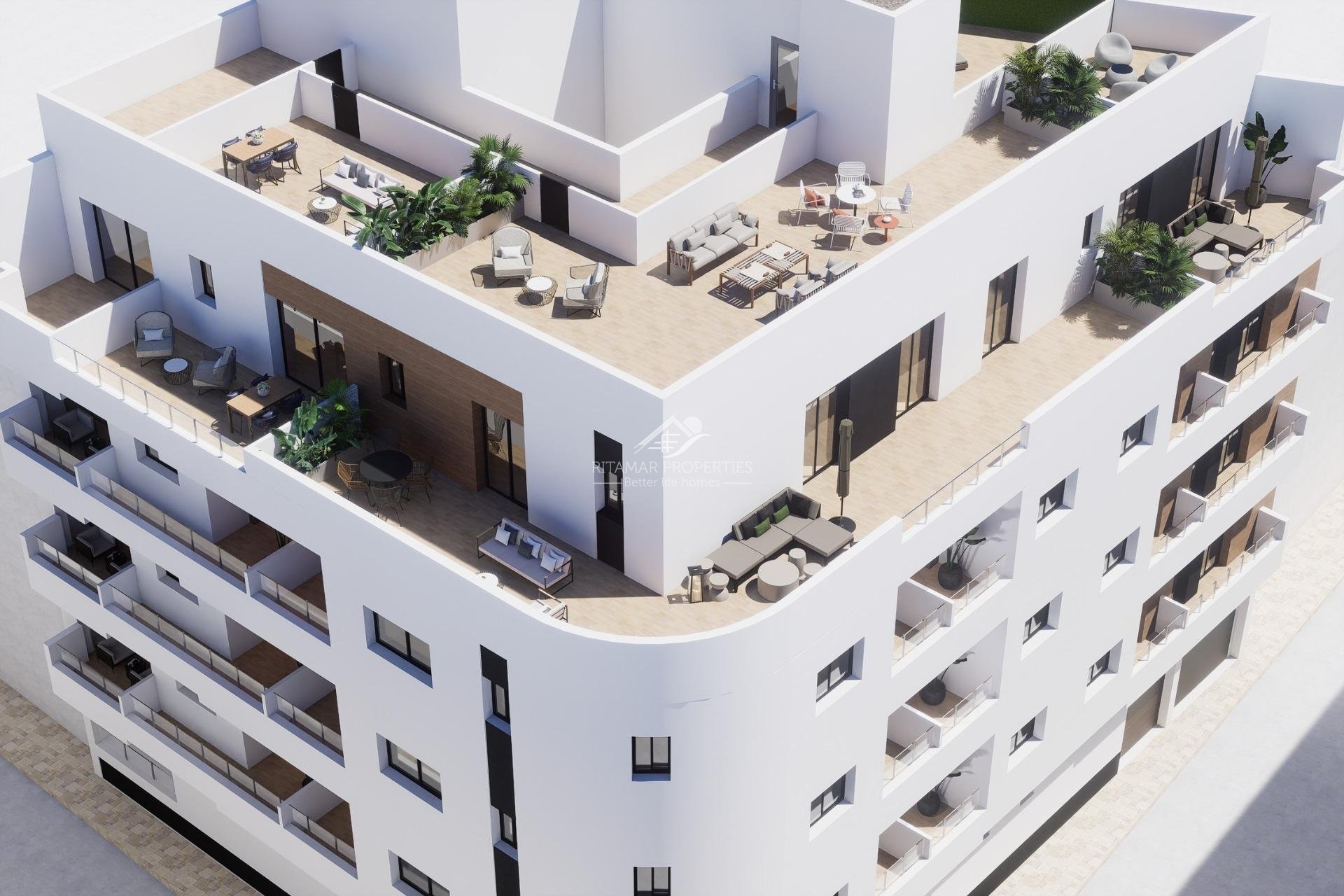 New build - Apartment - Torrevieja - pueblo