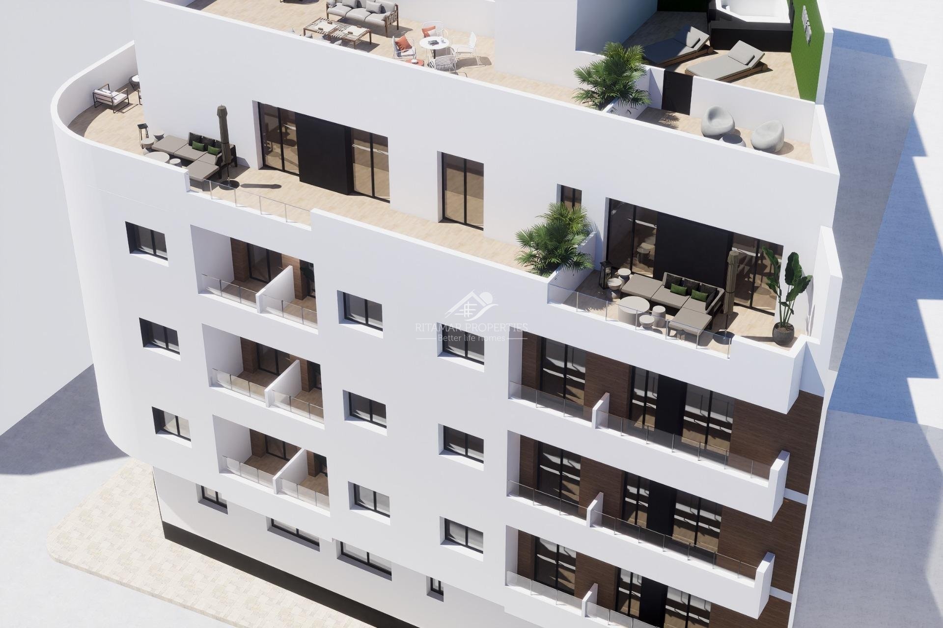 New build - Apartment - Torrevieja - pueblo