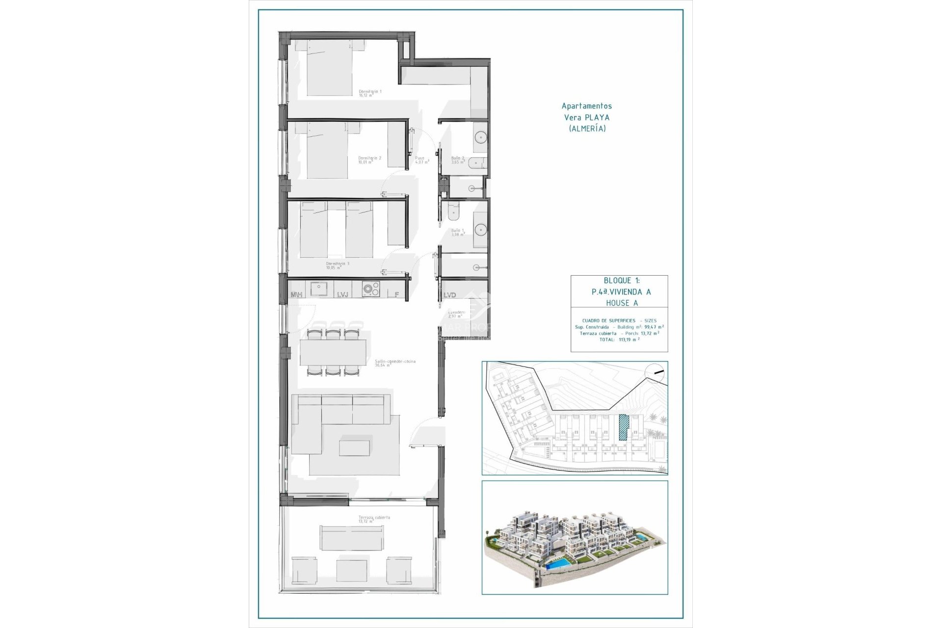 New build - Apartment - Vera - Vera Playa