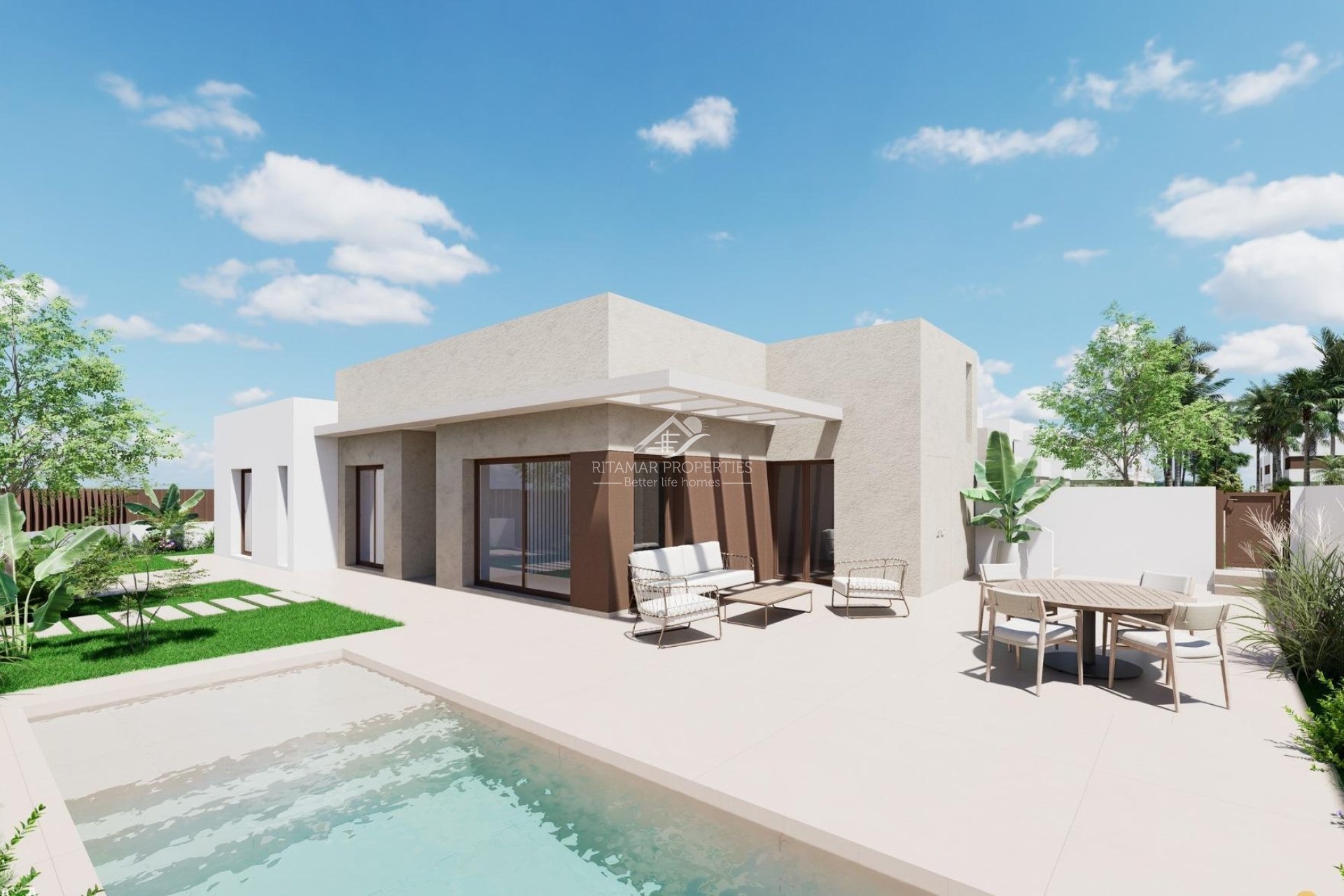 New build - Bungalow - Los Alcázares - Serena Golf