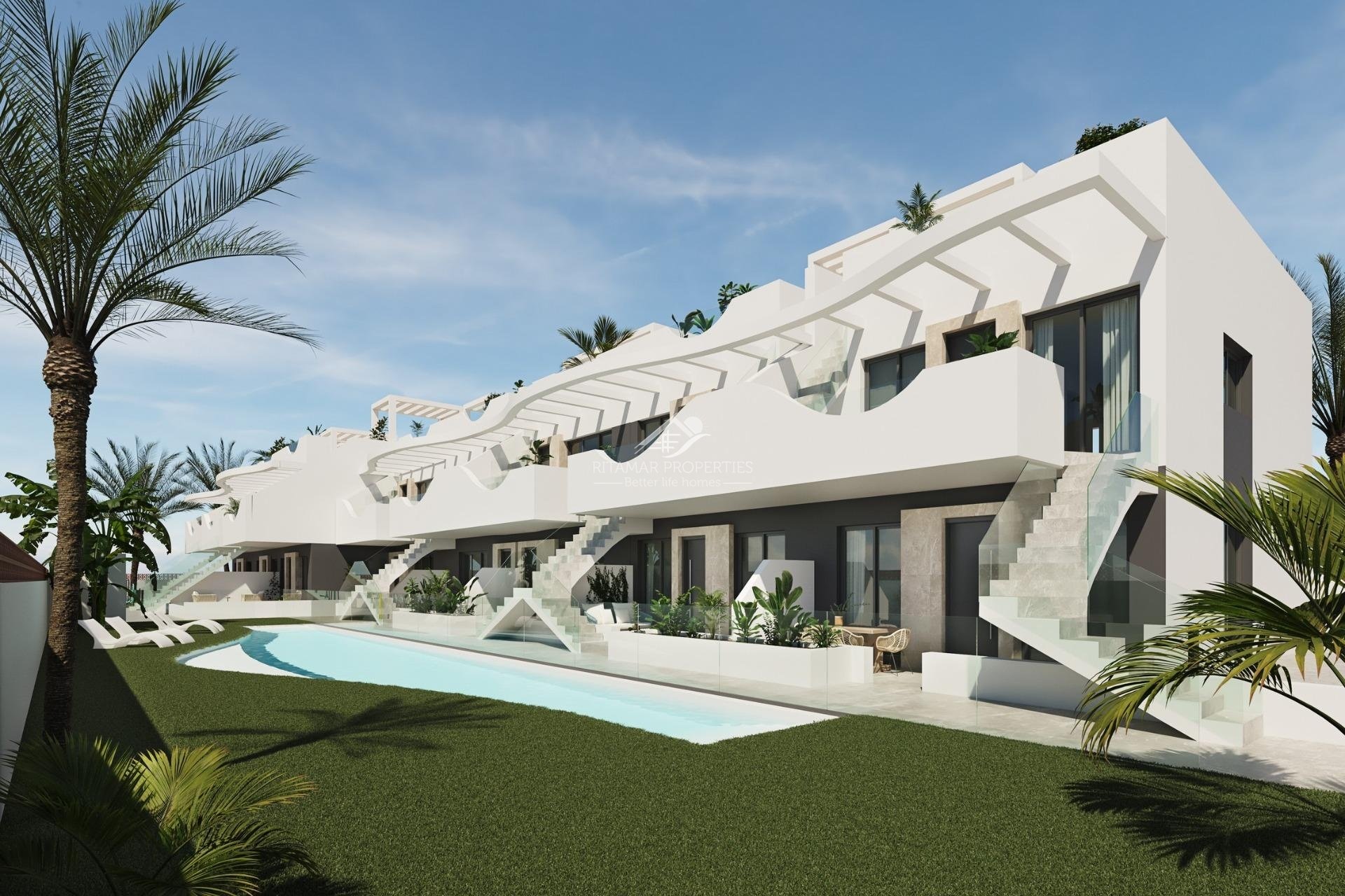 New build - Bungalow - Pilar de la Horadada - Parque Ramon eugenio Escudero