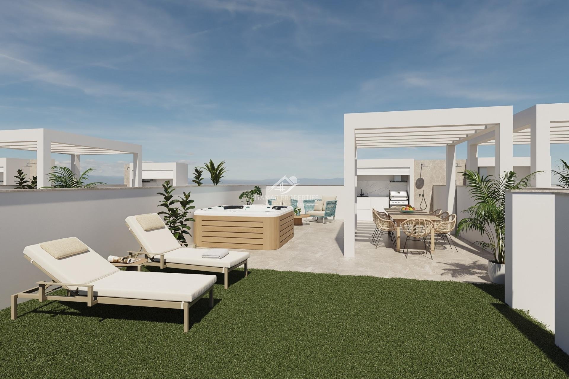 New build - Bungalow - Pilar de la Horadada - Parque Ramon eugenio Escudero