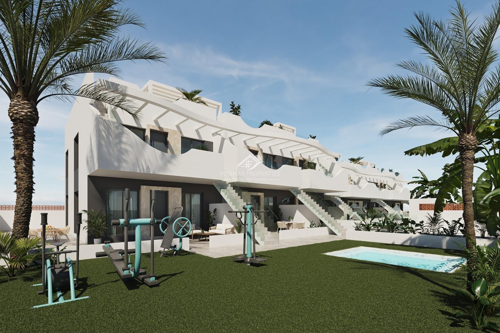 New build - Bungalow - Pilar de la Horadada - Parque Ramon eugenio Escudero