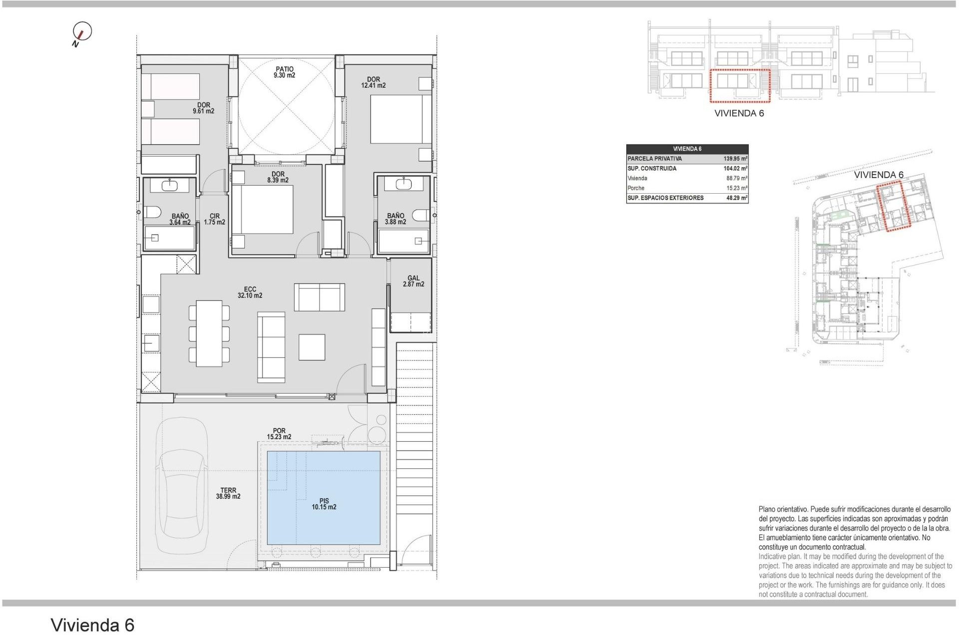 New build - Bungalow - Pilar de la Horadada - pueblo
