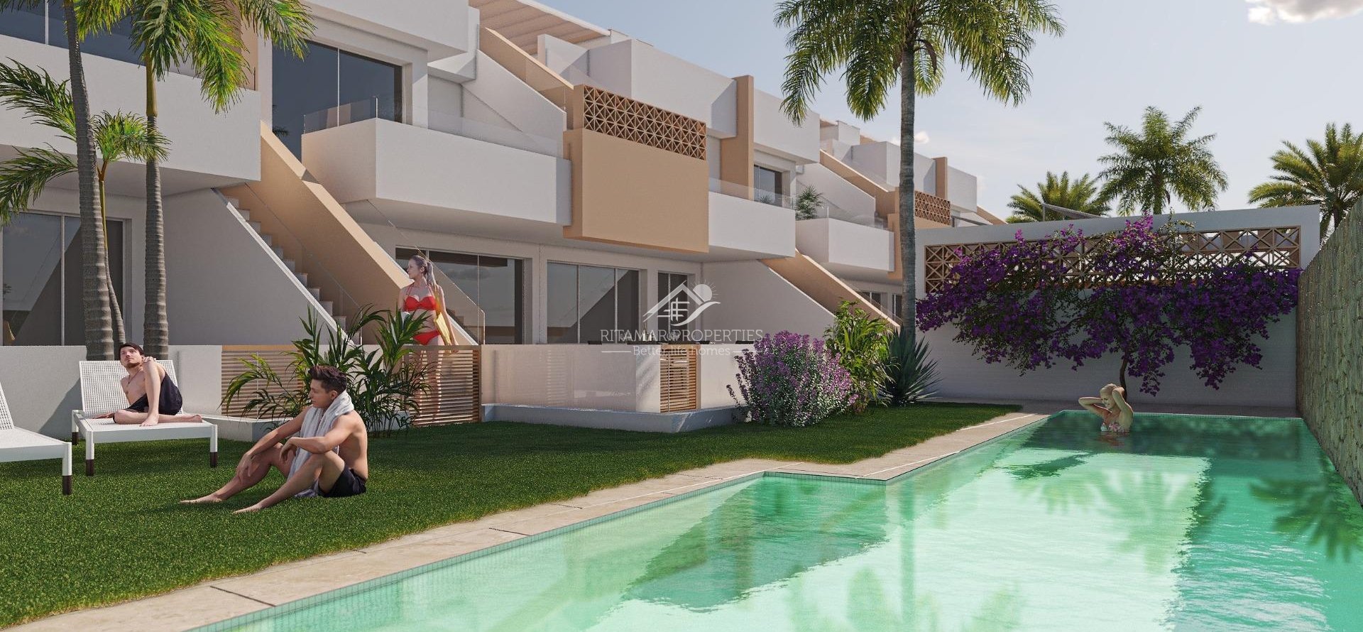 New build - Bungalow - Pilar de la Horadada - pueblo