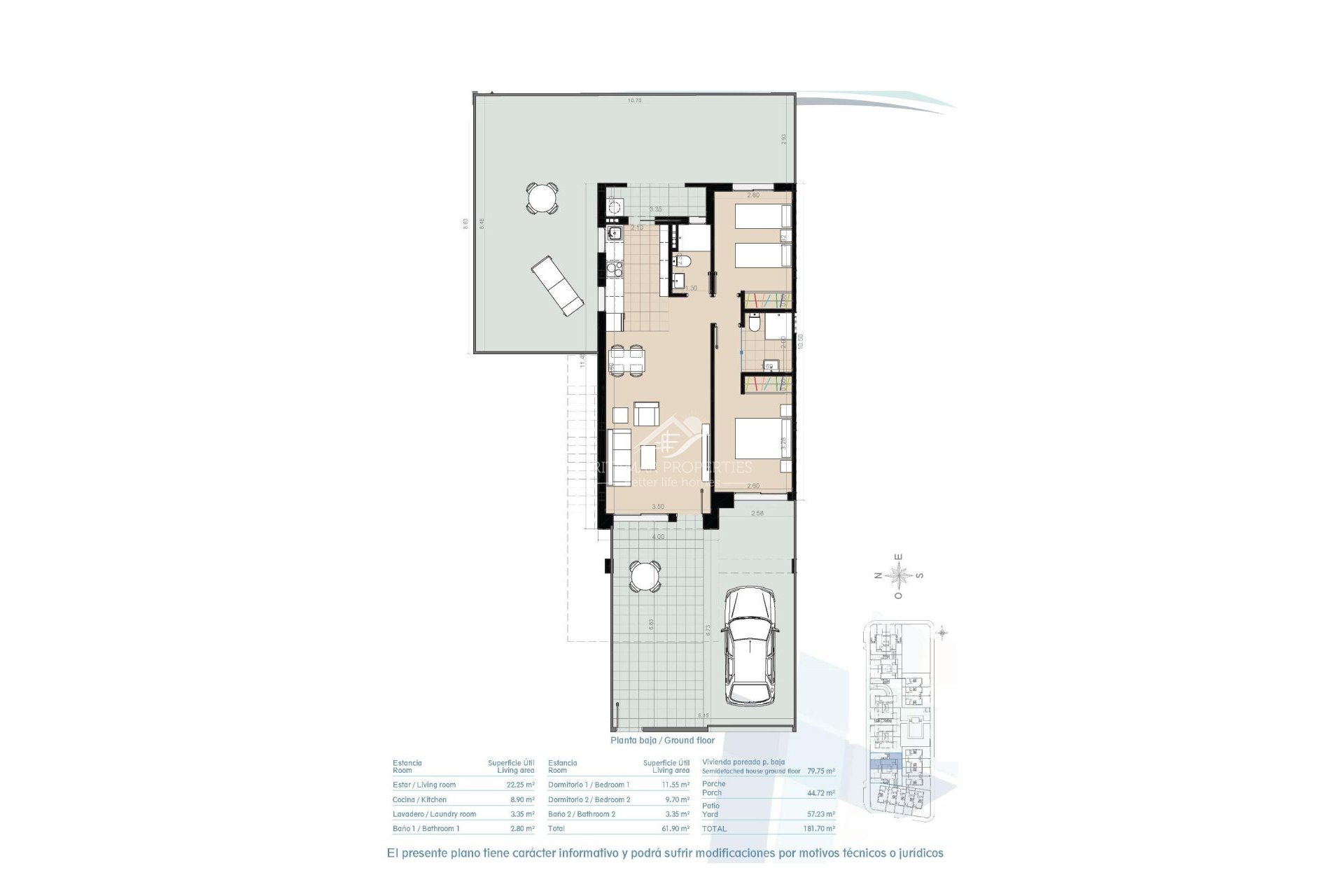 New build - Bungalow - Pilar de la Horadada - Torre De La Horadada