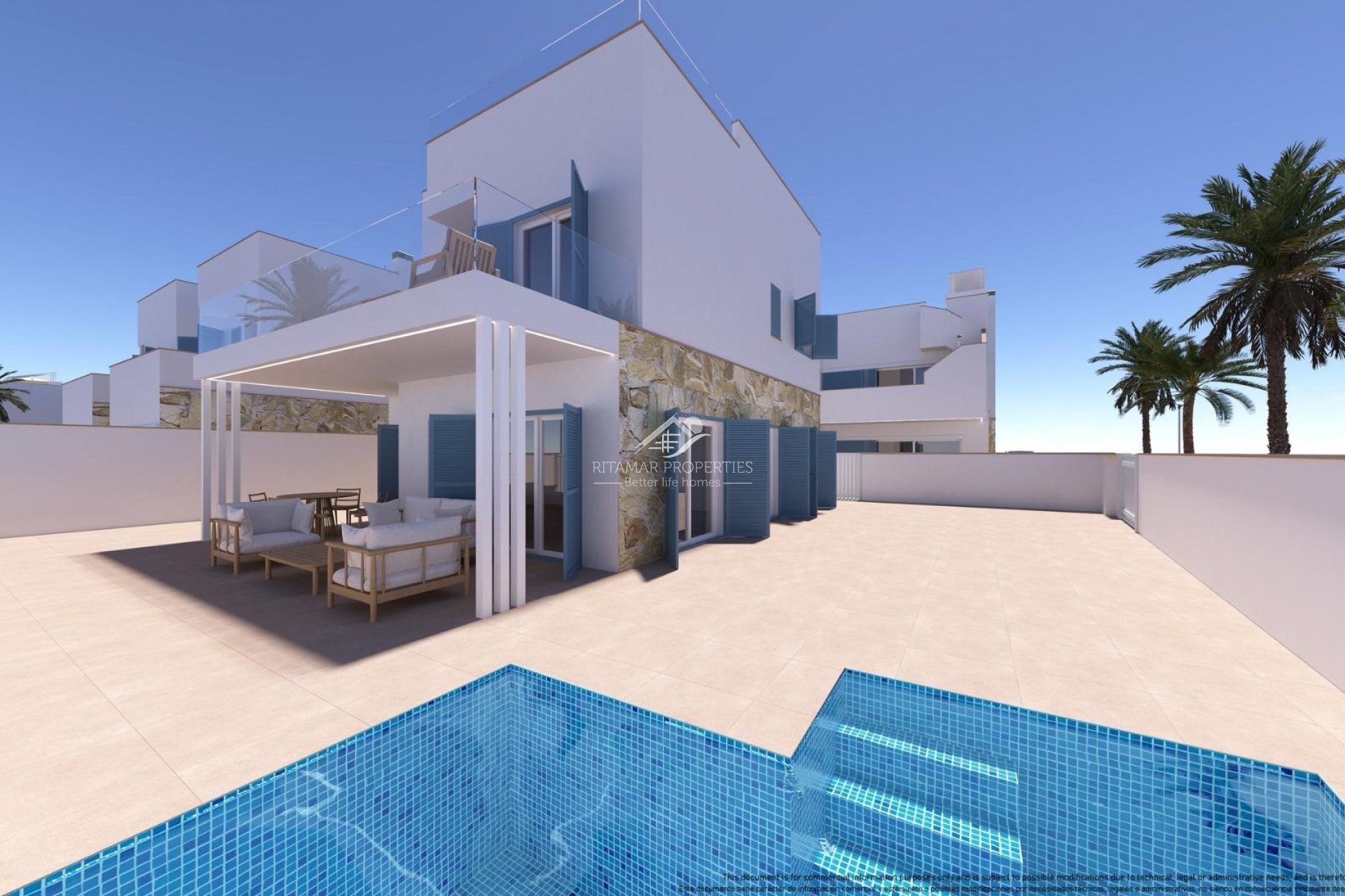 New build - Bungalow - Pilar de la Horadada - Torre De La Horadada