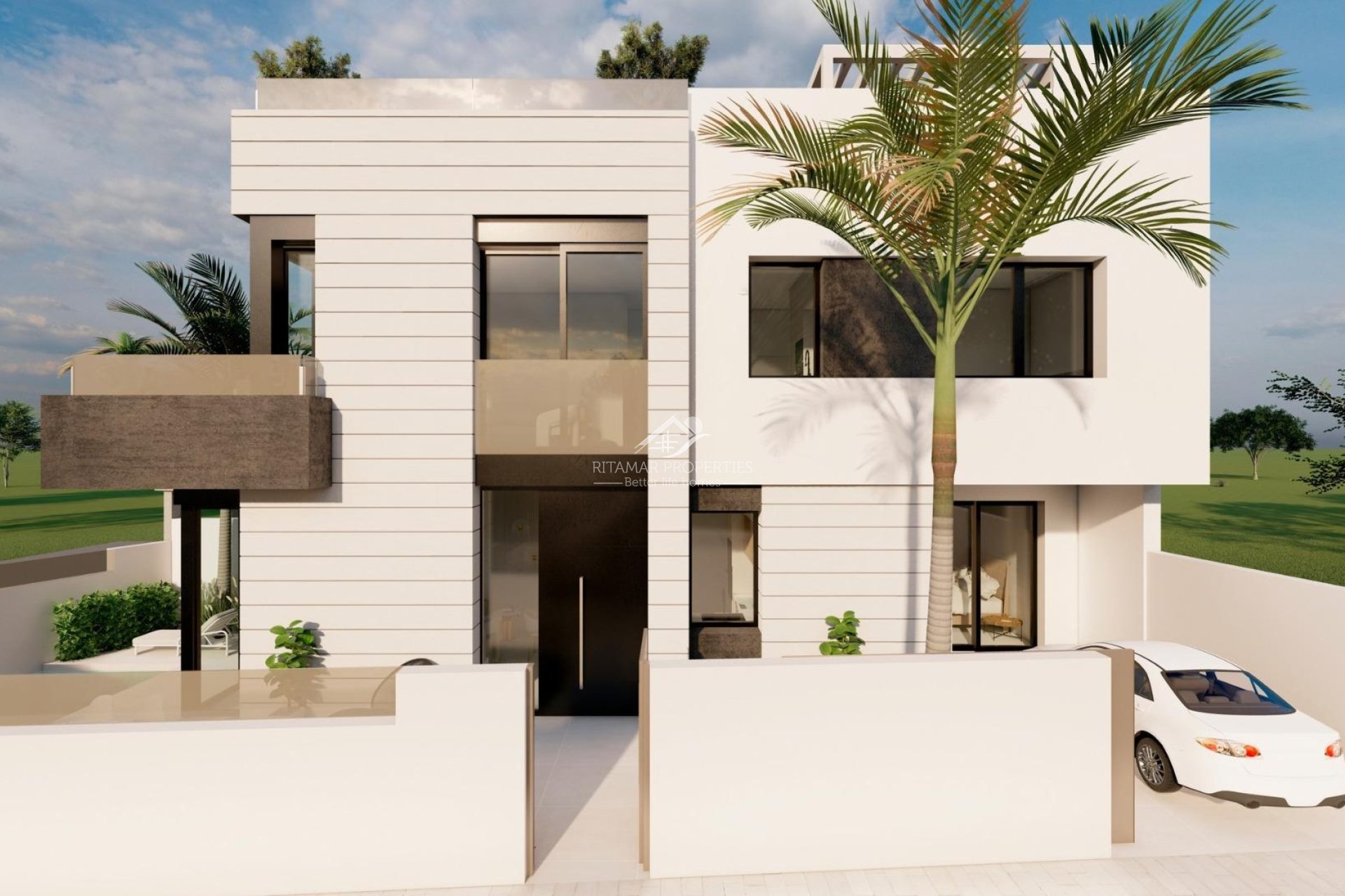 New build - Bungalow - Pilar de la Horadada - Zona Pueblo