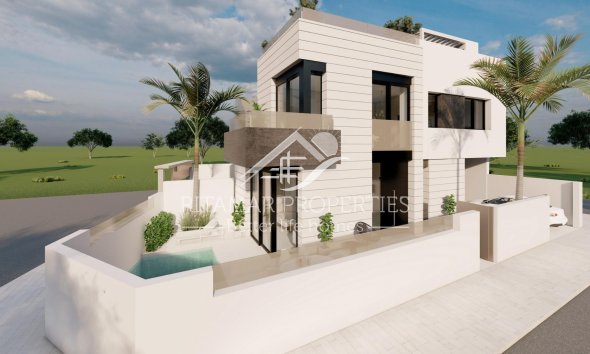 New build - Bungalow - Pilar de la Horadada - Zona Pueblo