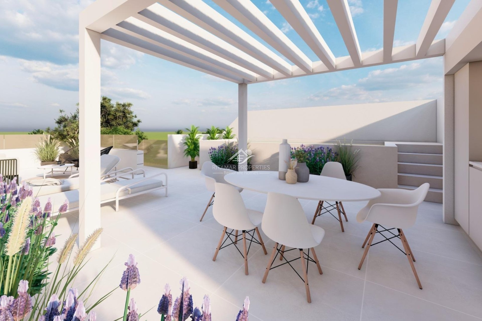 New build - Bungalow - Pilar de la Horadada - Zona Pueblo