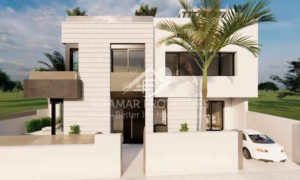 New build - Bungalow - Pilar de la Horadada - Zona Pueblo
