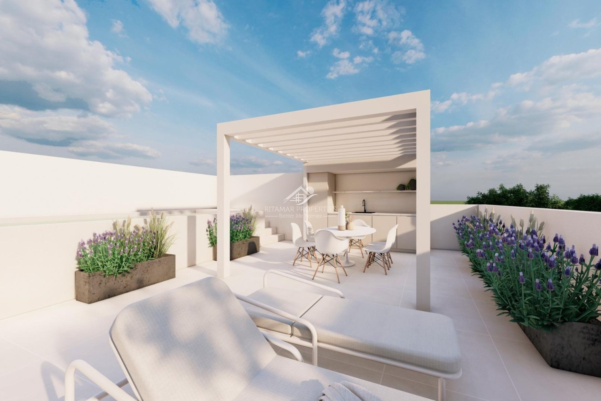 New build - Bungalow - Pilar de la Horadada - Zona Pueblo