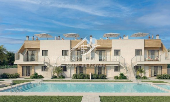 New build - Bungalow - San Javier - pueblo