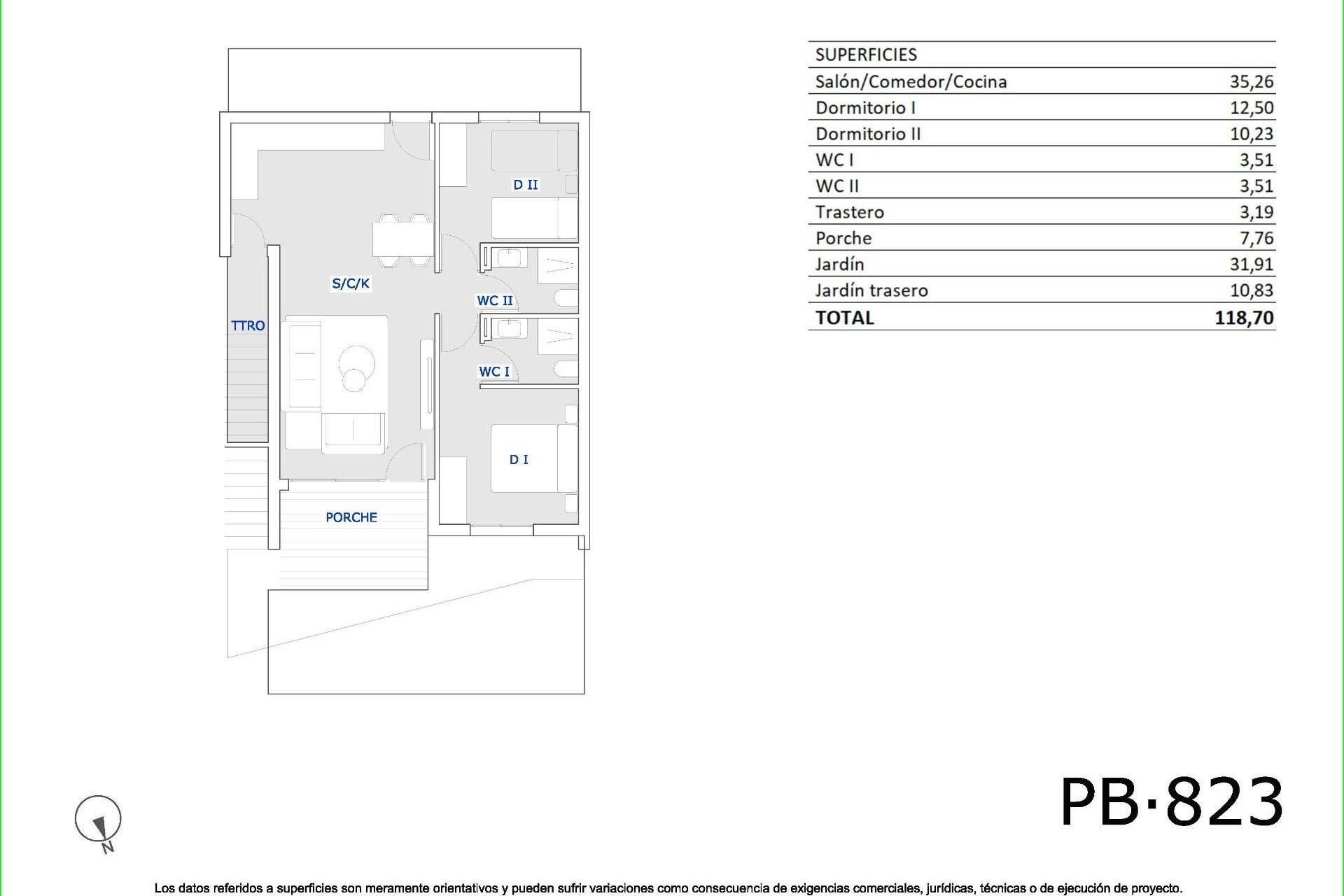 New build - Bungalow - San Miguel de Salinas - Pueblo