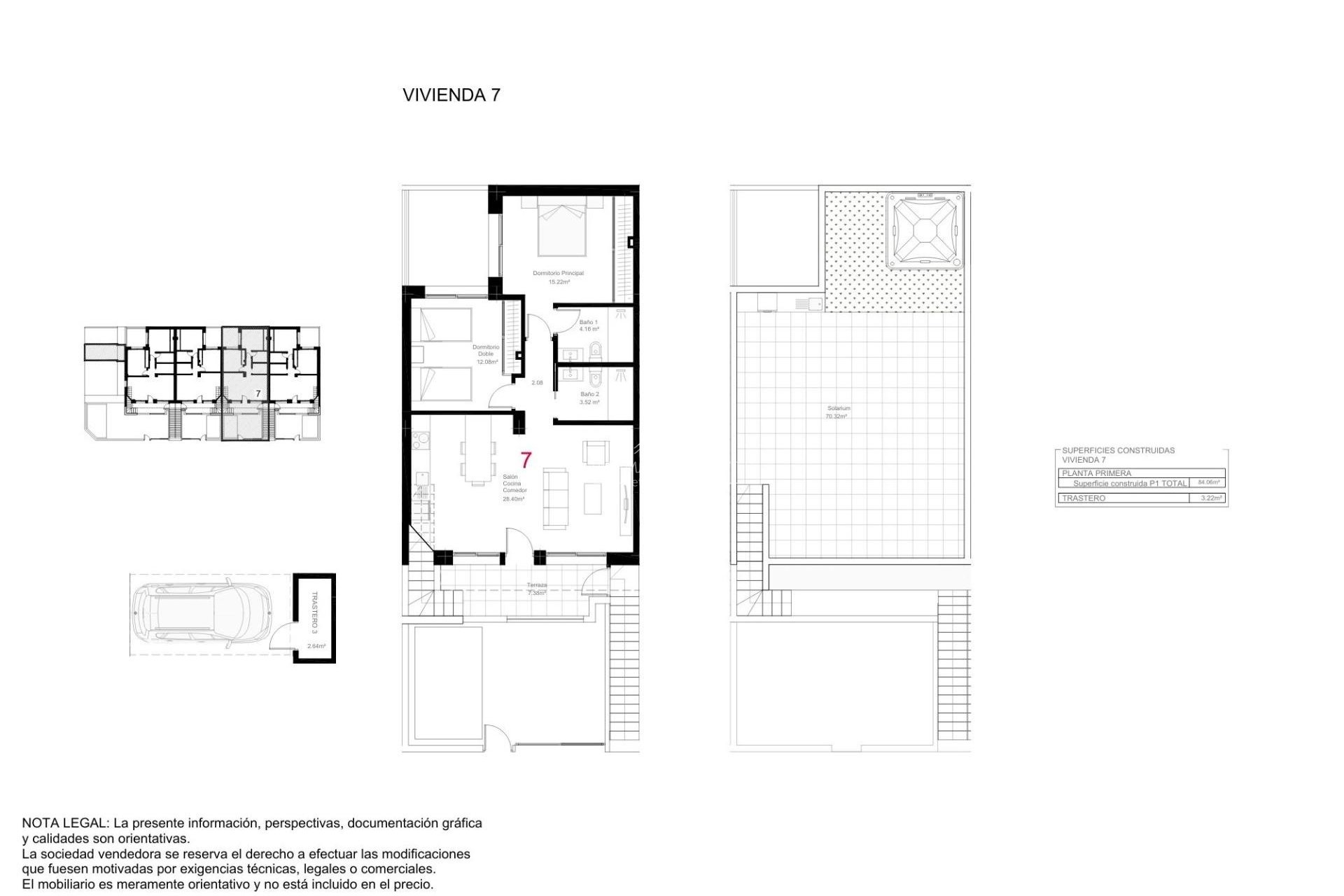 New build - Bungalow - San Pedro del Pinatar - Las Esperanzas