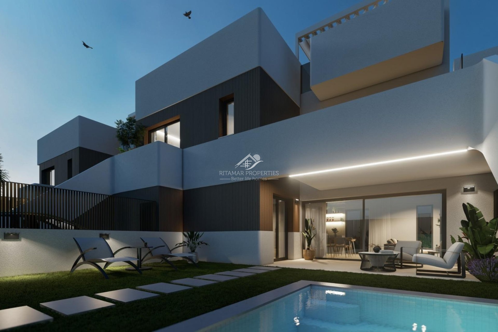 New build - Bungalow - San Pedro del Pinatar - Lo Pagan