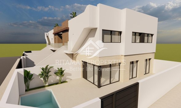New build - Bungalow - San Pedro del Pinatar - Lo Pagan