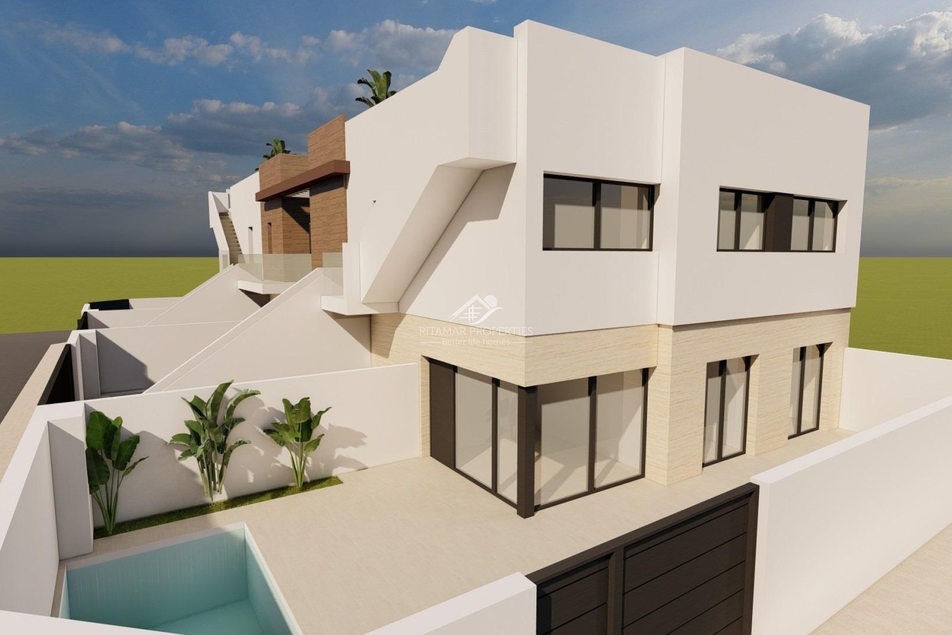 New build - Bungalow - San Pedro del Pinatar - Lo Pagan