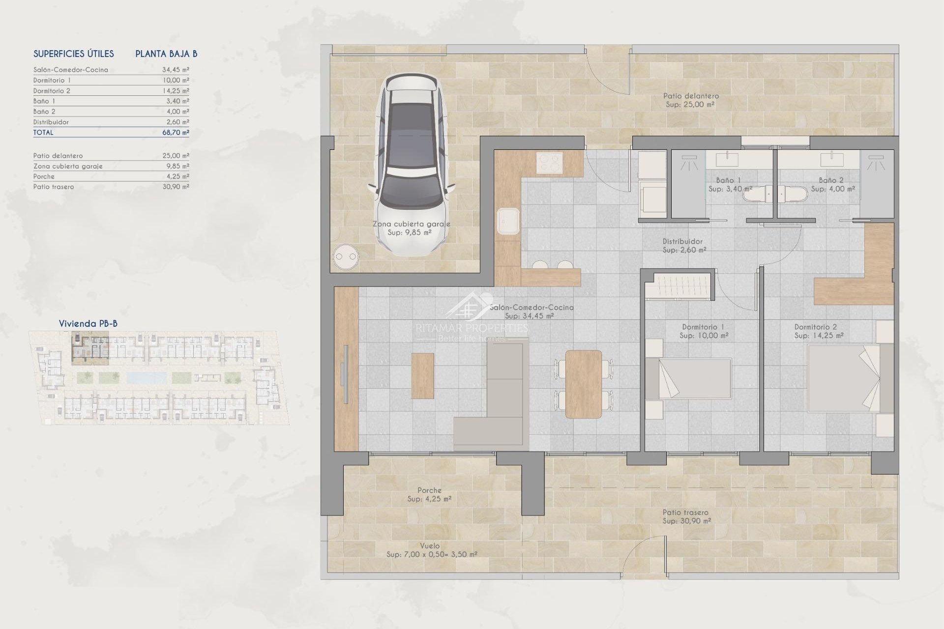 New build - Bungalow - Torre Pacheco - Torrepacheco