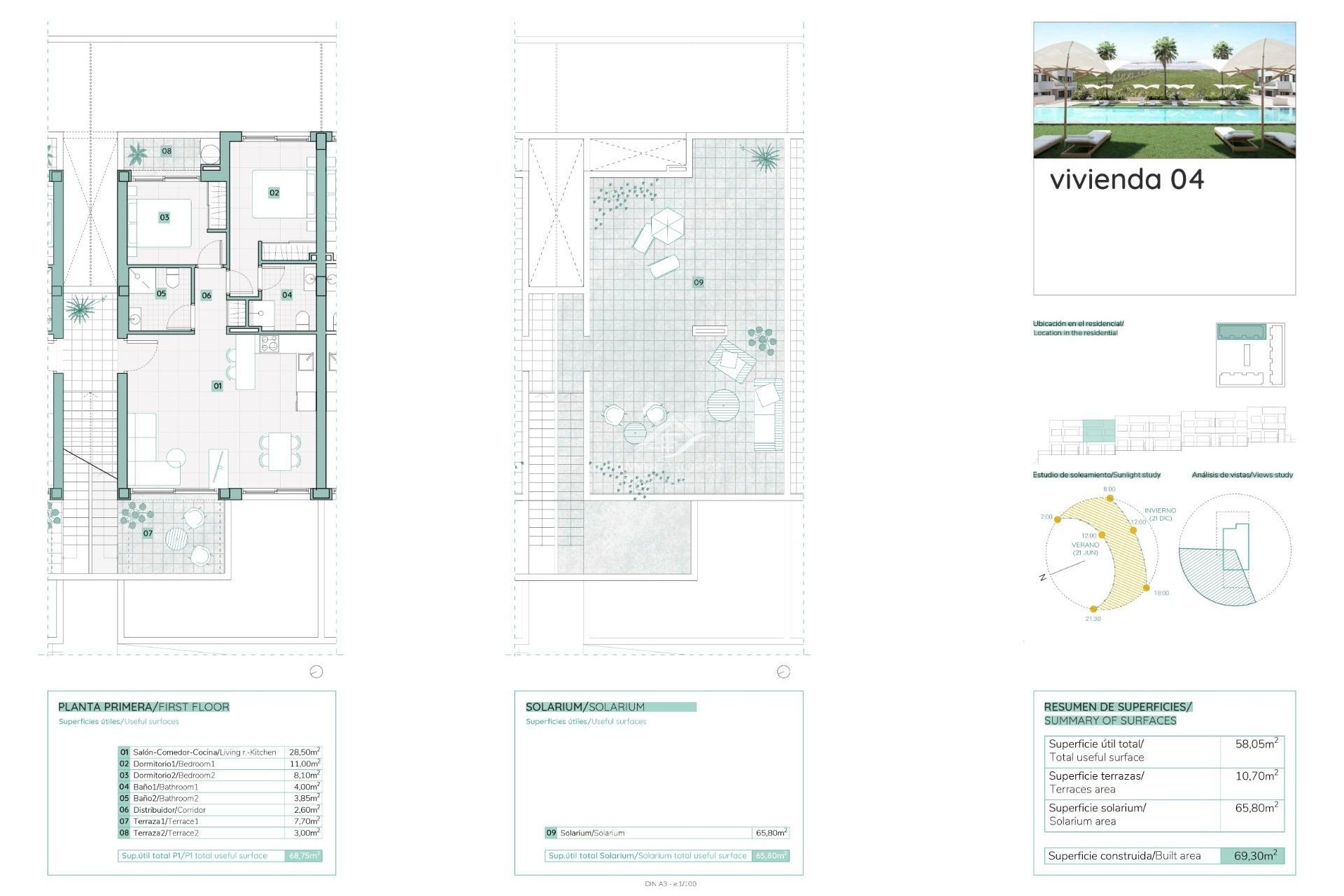 New build - Bungalow - Torrevieja - Los Balcones