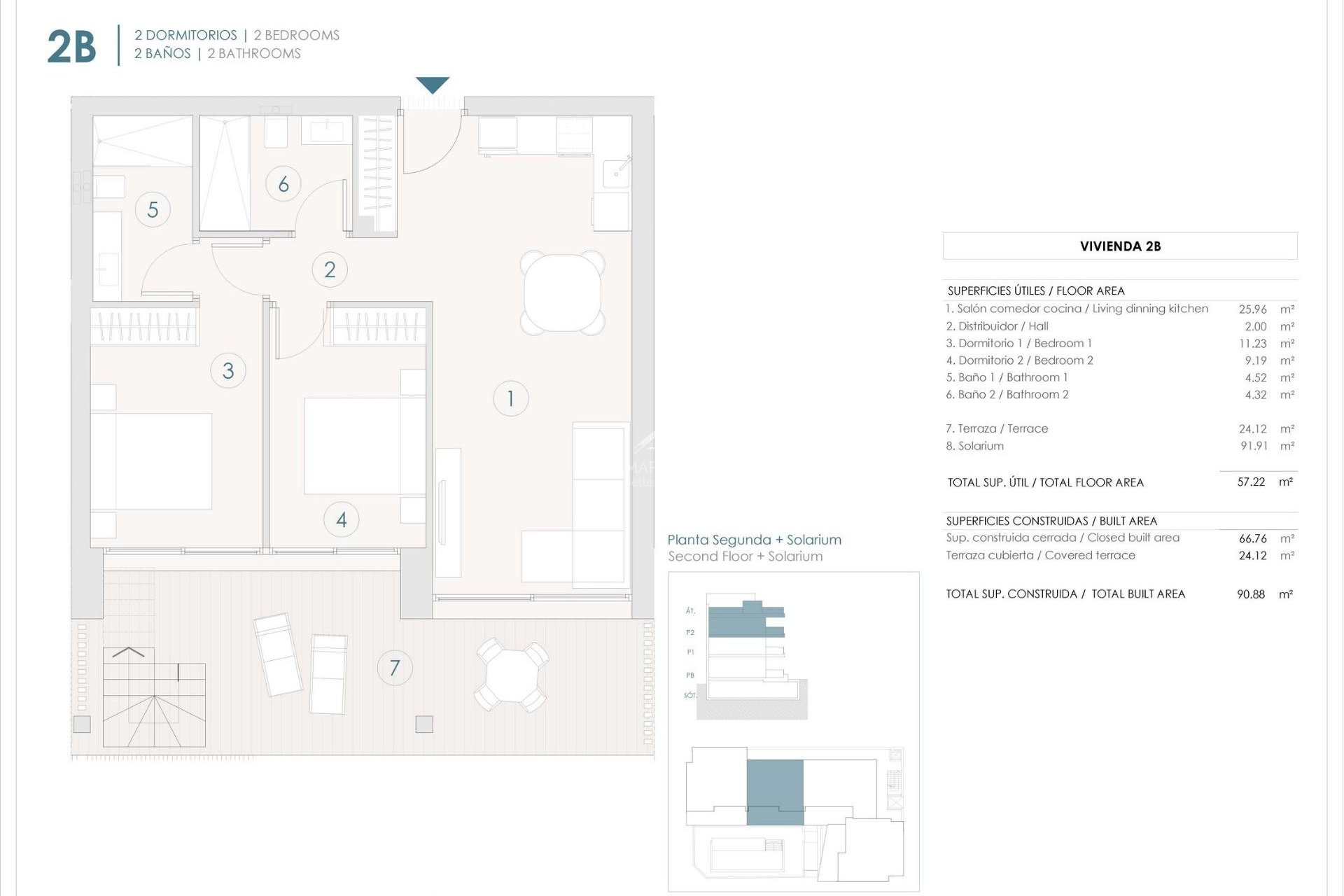 New build - Penthouse - Benijófar - Pueblo