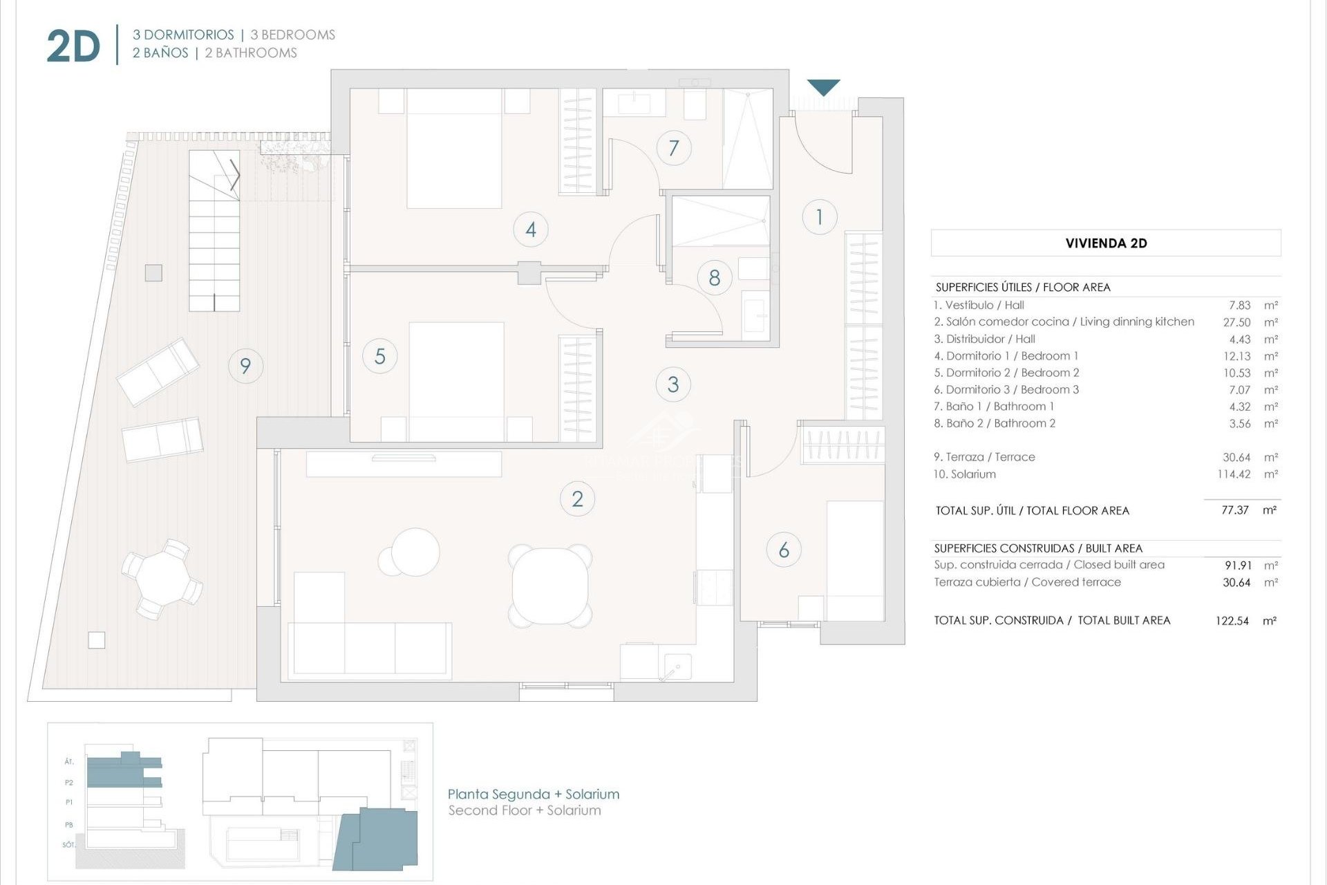 New build - Penthouse - Benijófar - Pueblo