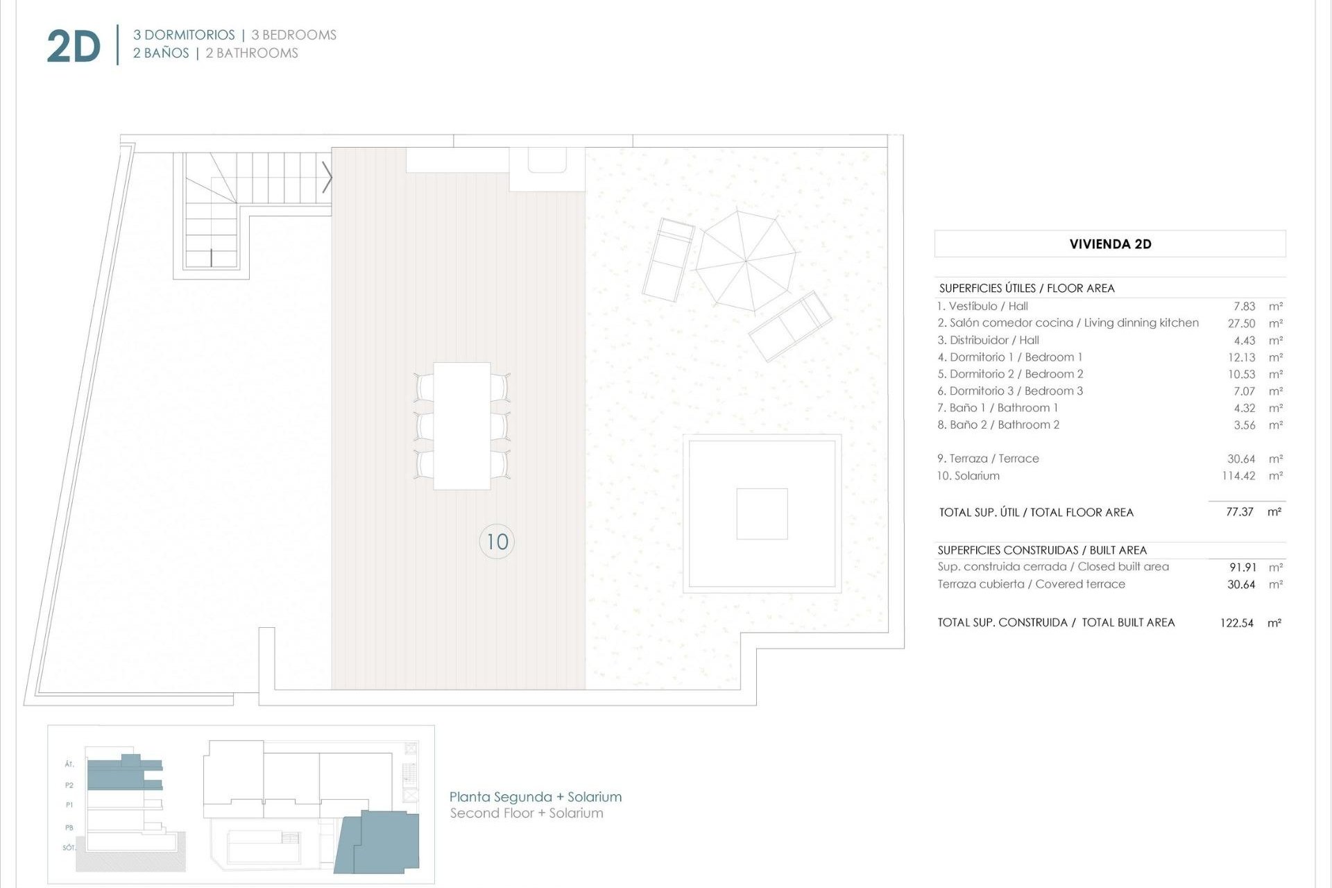 New build - Penthouse - Benijófar - Pueblo