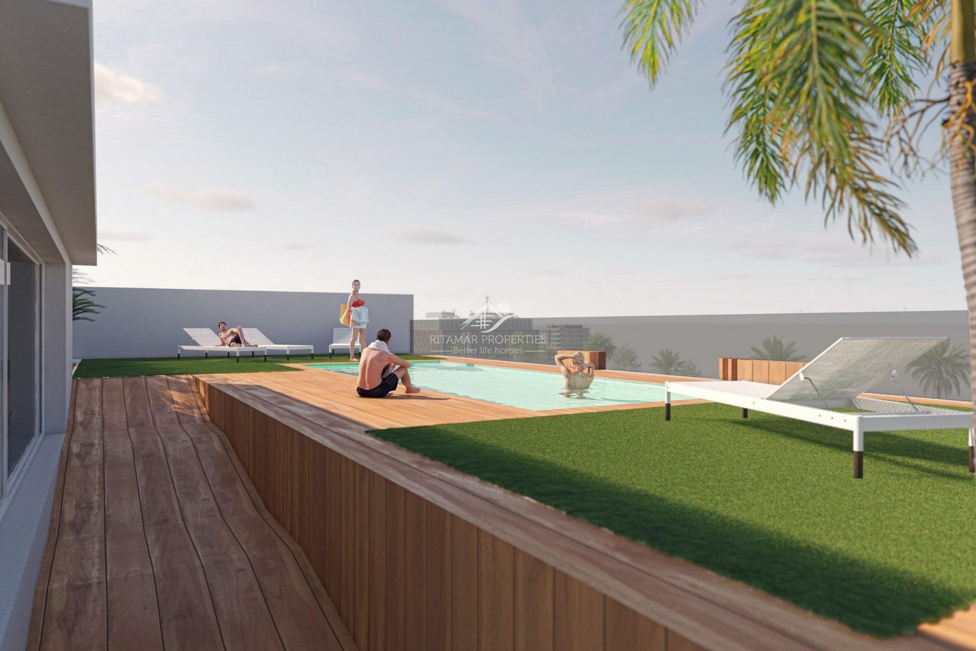 New build - Penthouse - San Pedro del Pinatar - Lo Pagan