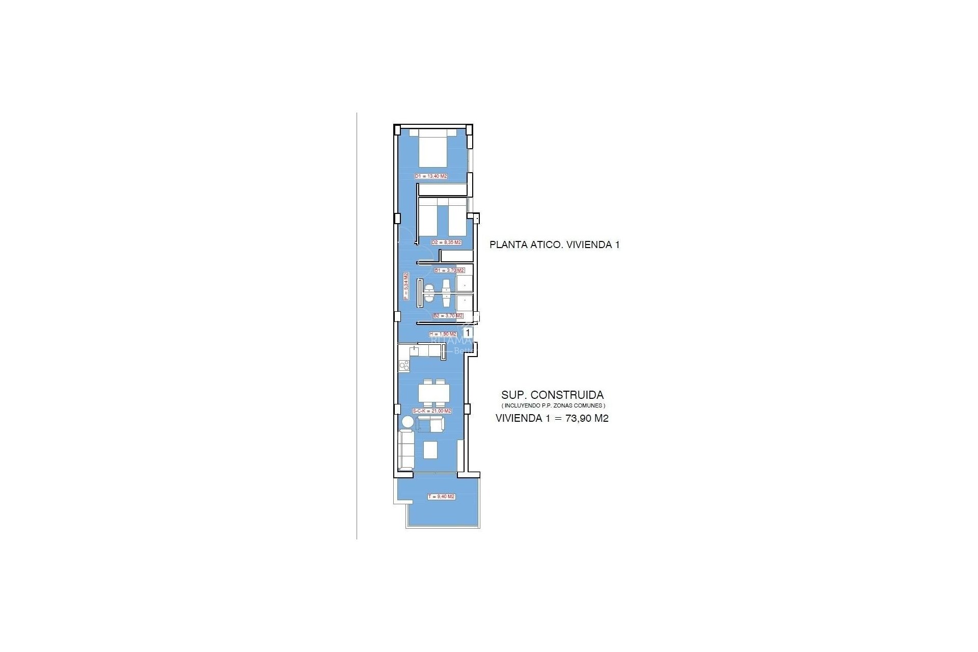 New build - Penthouse - Torrevieja - Acequion