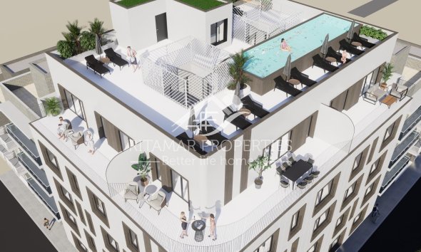 New build - Penthouse - Torrevieja - El acequión