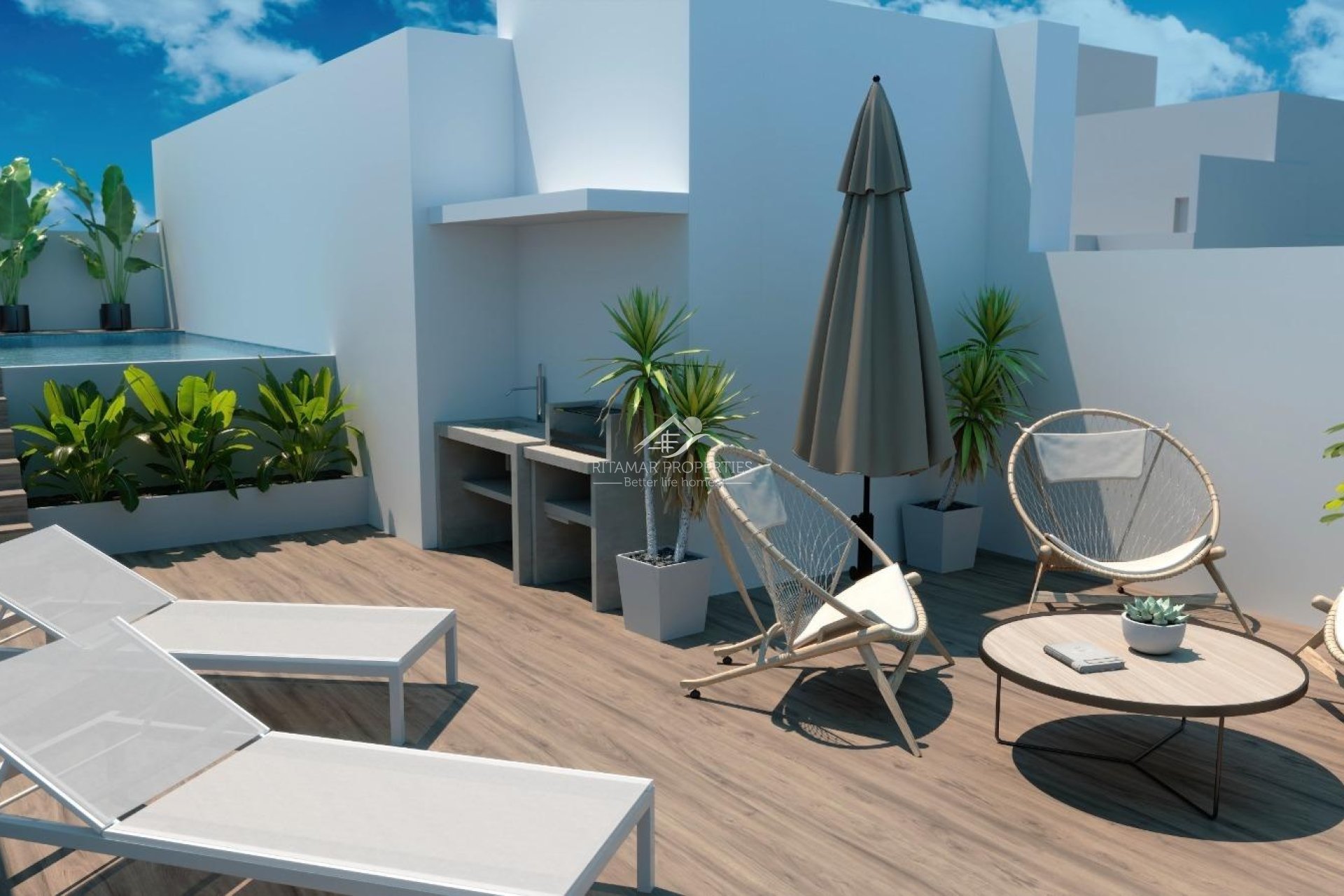 New build - Penthouse - Torrevieja - Las Piscinas Naturales