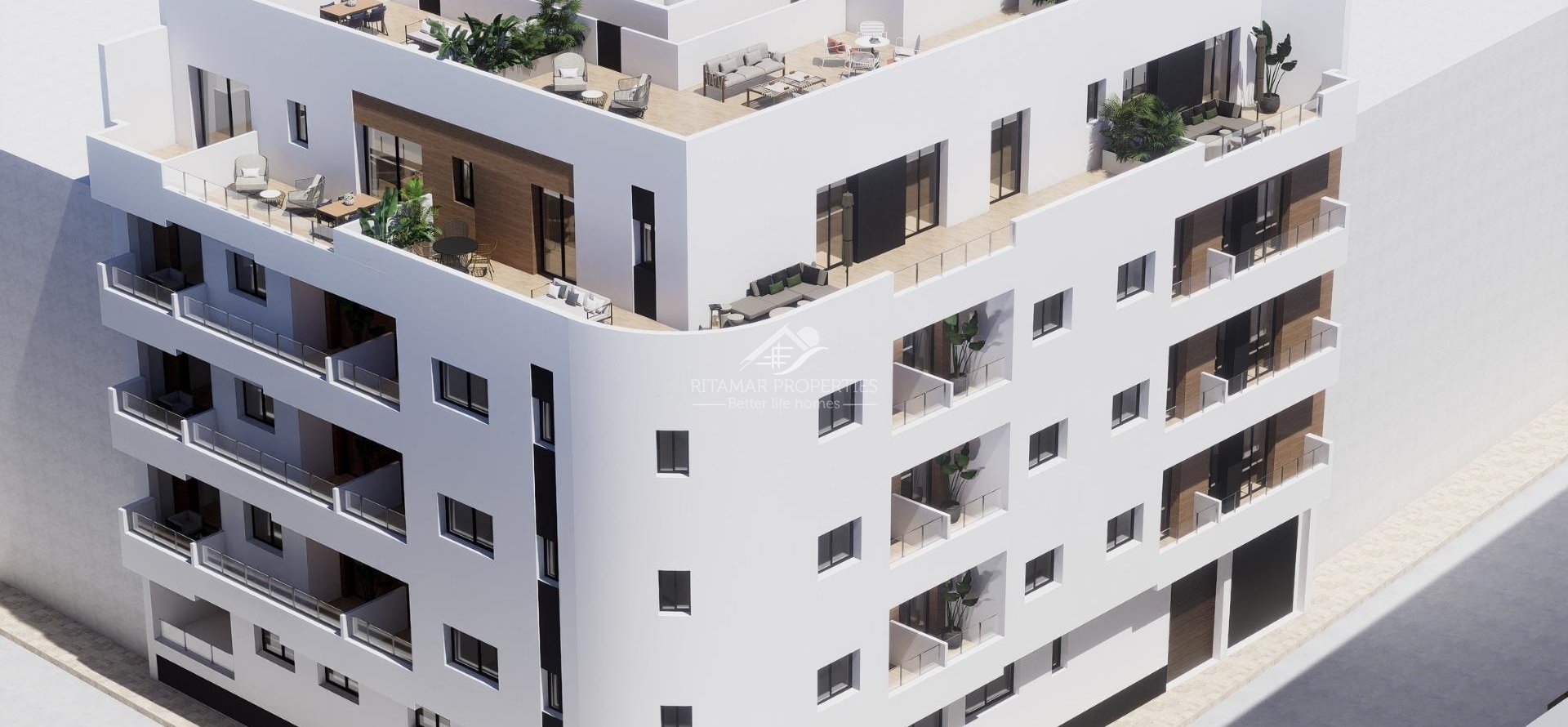 New build - Penthouse - Torrevieja - pueblo