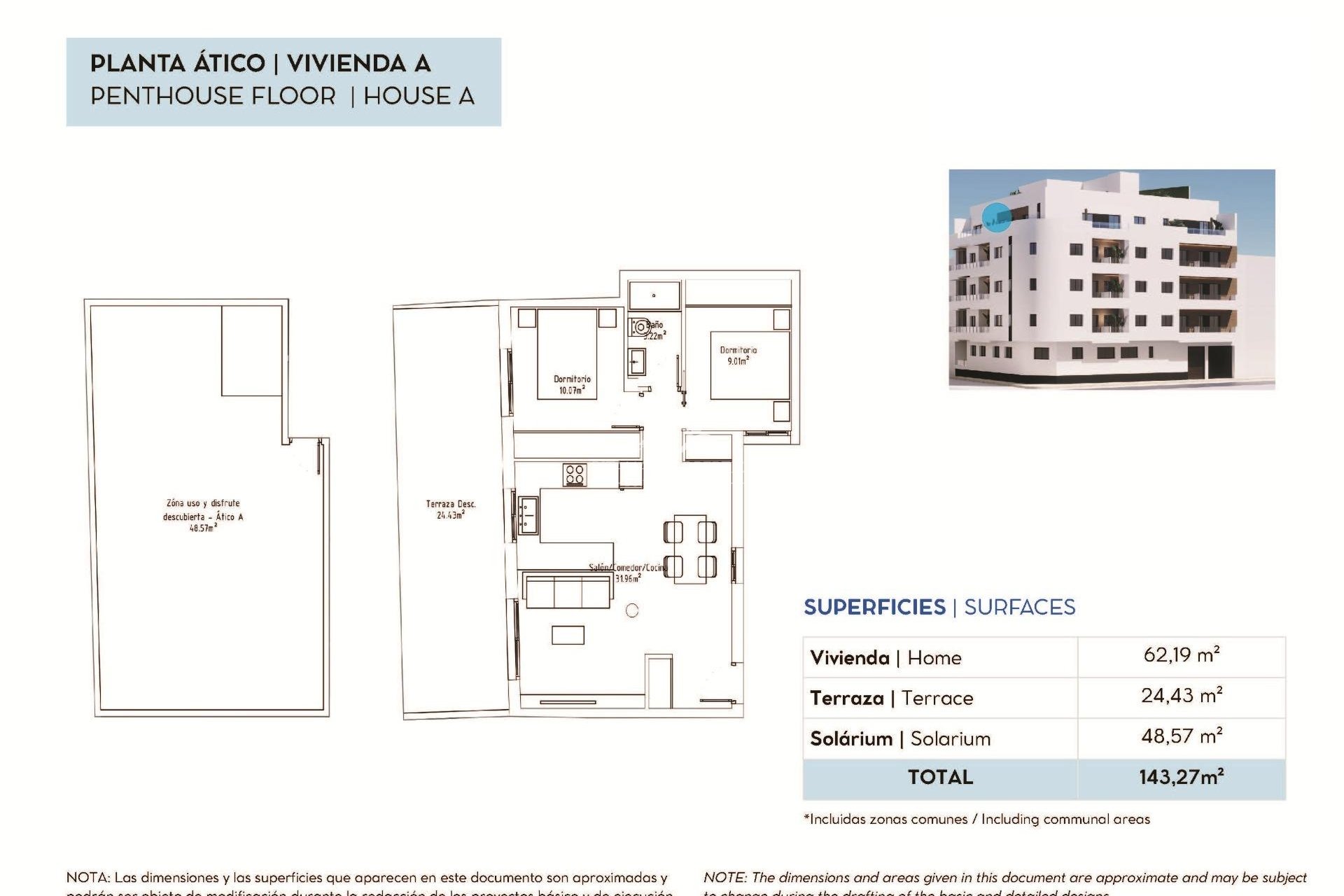 New build - Penthouse - Torrevieja - pueblo