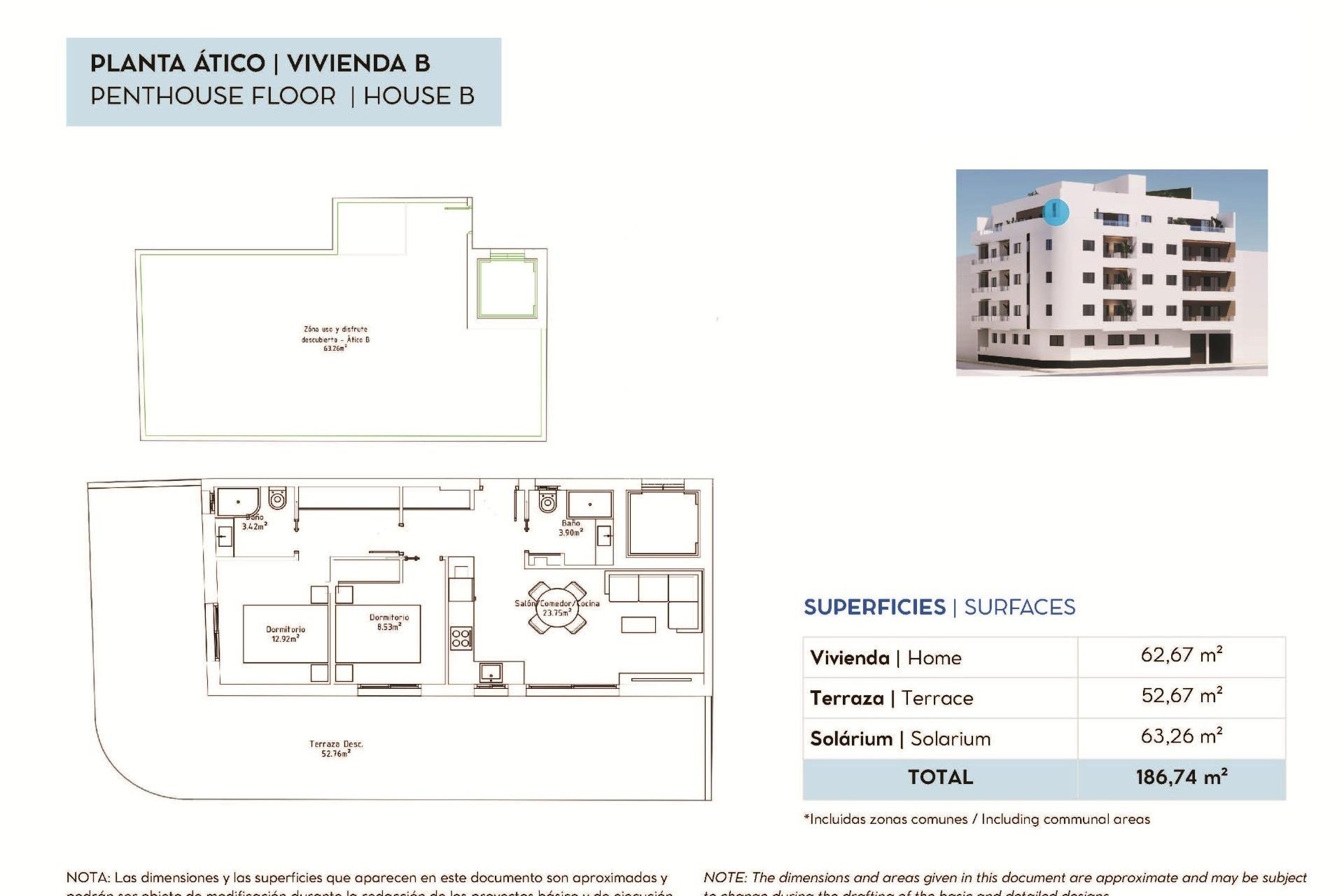 New build - Penthouse - Torrevieja - pueblo