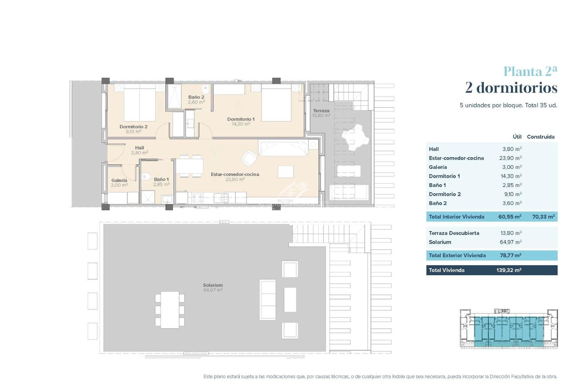 New build - Penthouse - Vera - Vera Playa