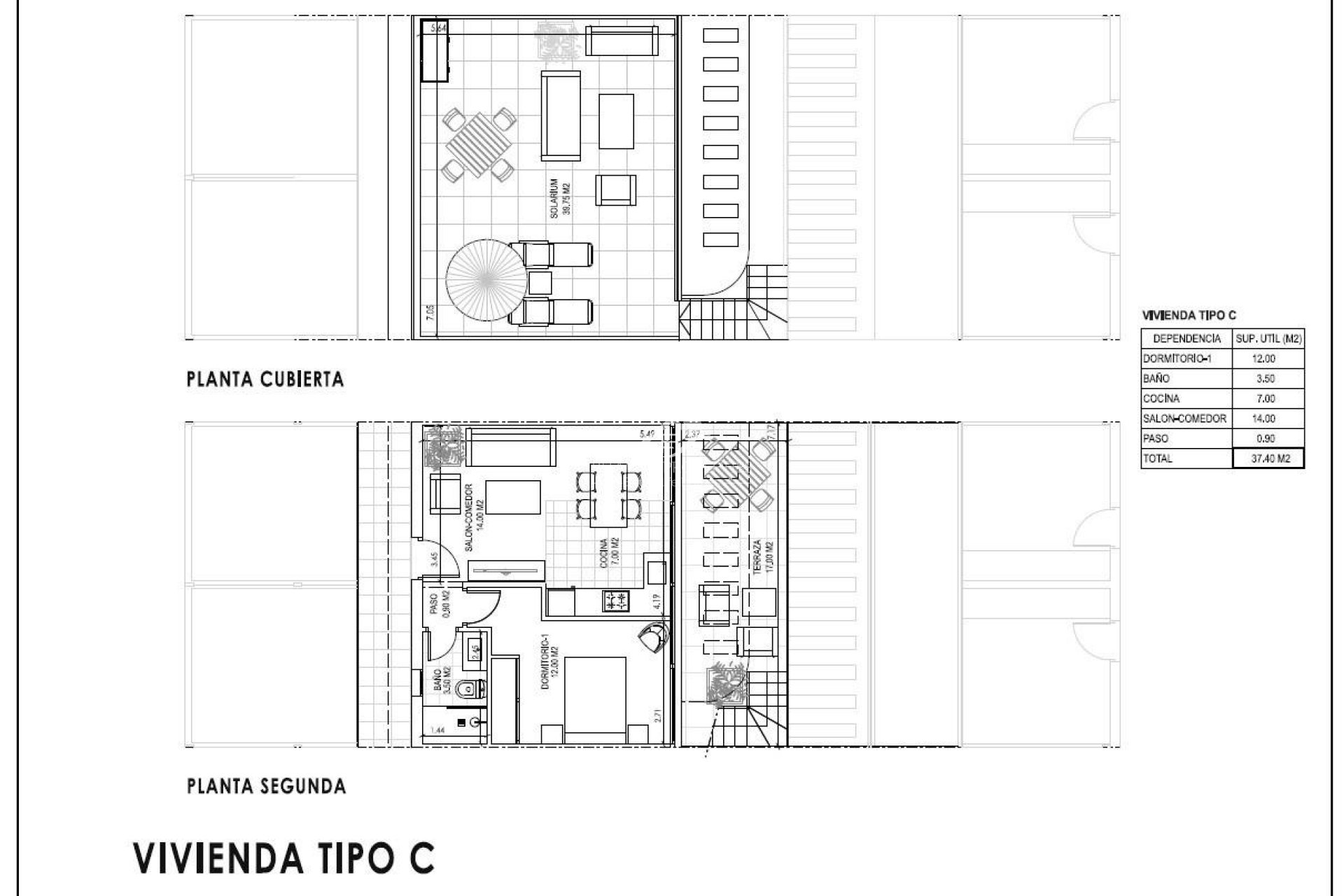 New build - Penthouse - Vera - Vera Playa