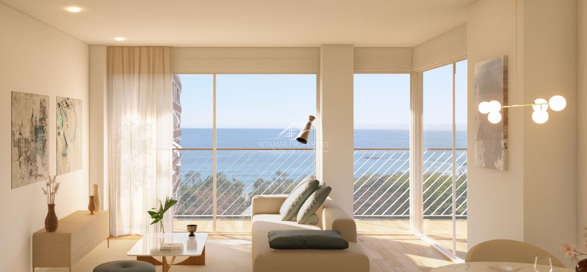 New build - Penthouse - Villajoyosa - Pueblo