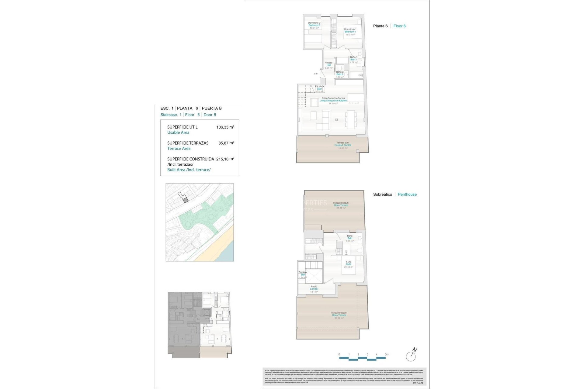 New build - Penthouse - Villajoyosa - Pueblo