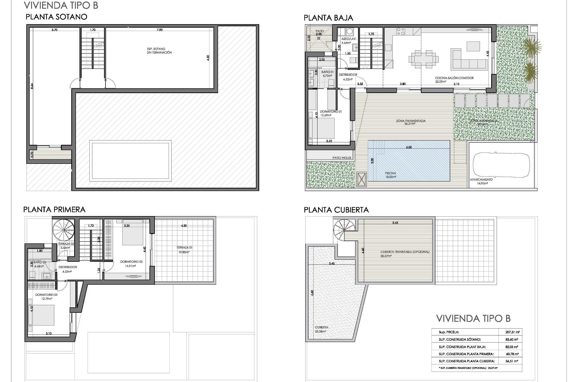 New build - Quad House - Bigastro - Zona Residencial